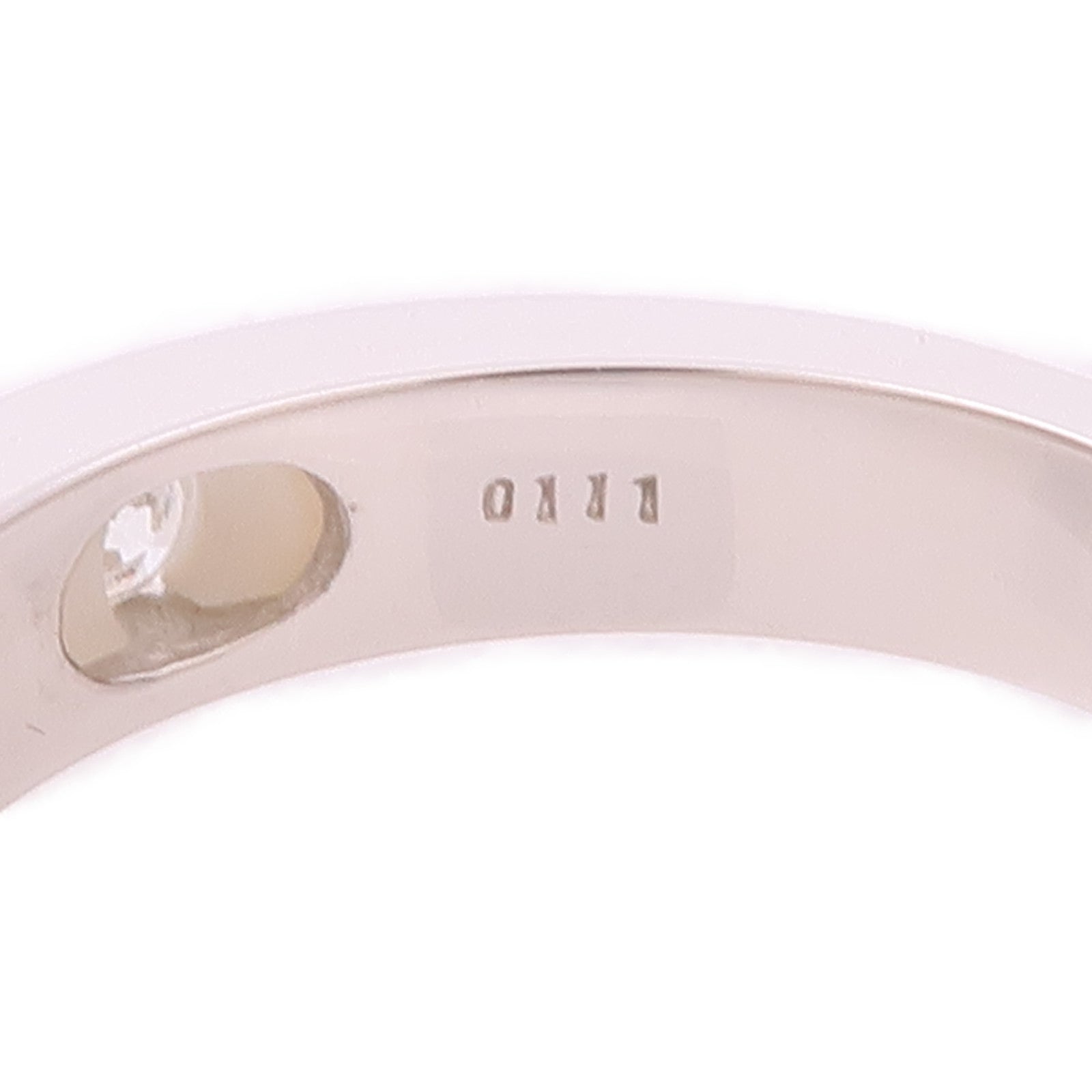 JEWELRY (PRICE DOWN) Diamond Ring US#7.75 18K White Gold