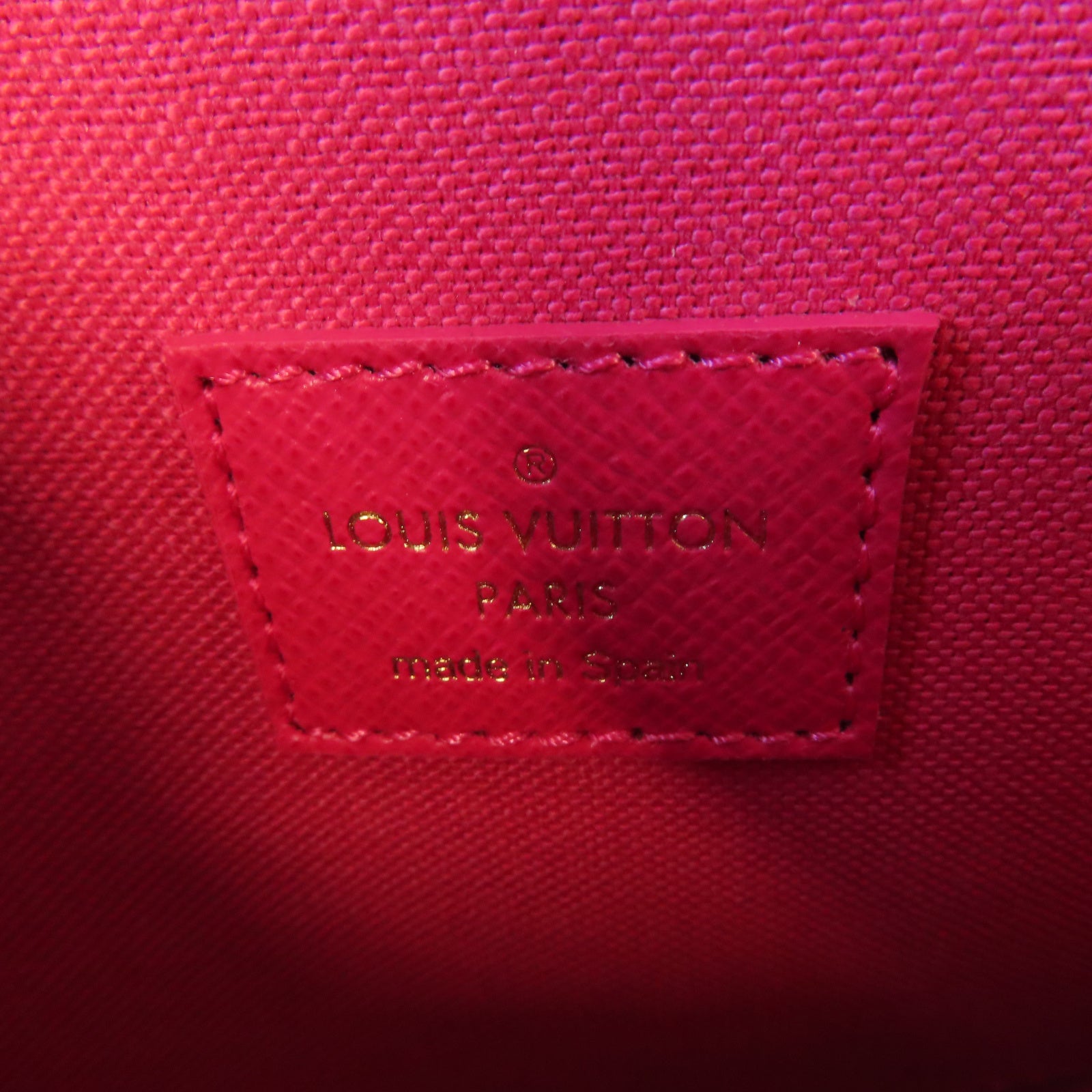 LOUIS VUITTON Monogram Felicie Pochette金扣鏈帶肩背袋啡色