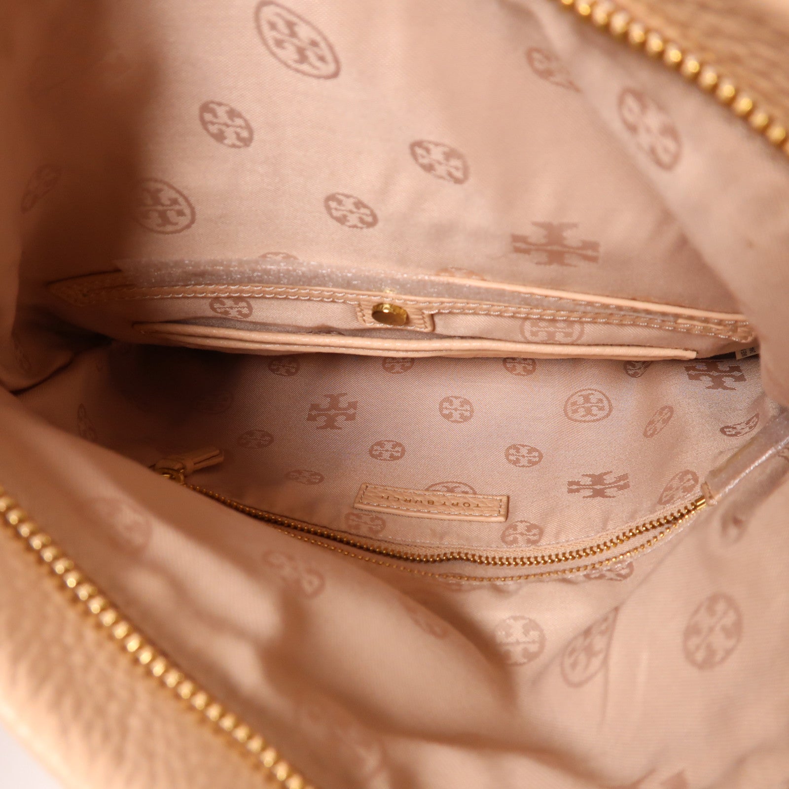 Tory Burch 牛皮皮革Shoulder Bag金扣肩背袋
