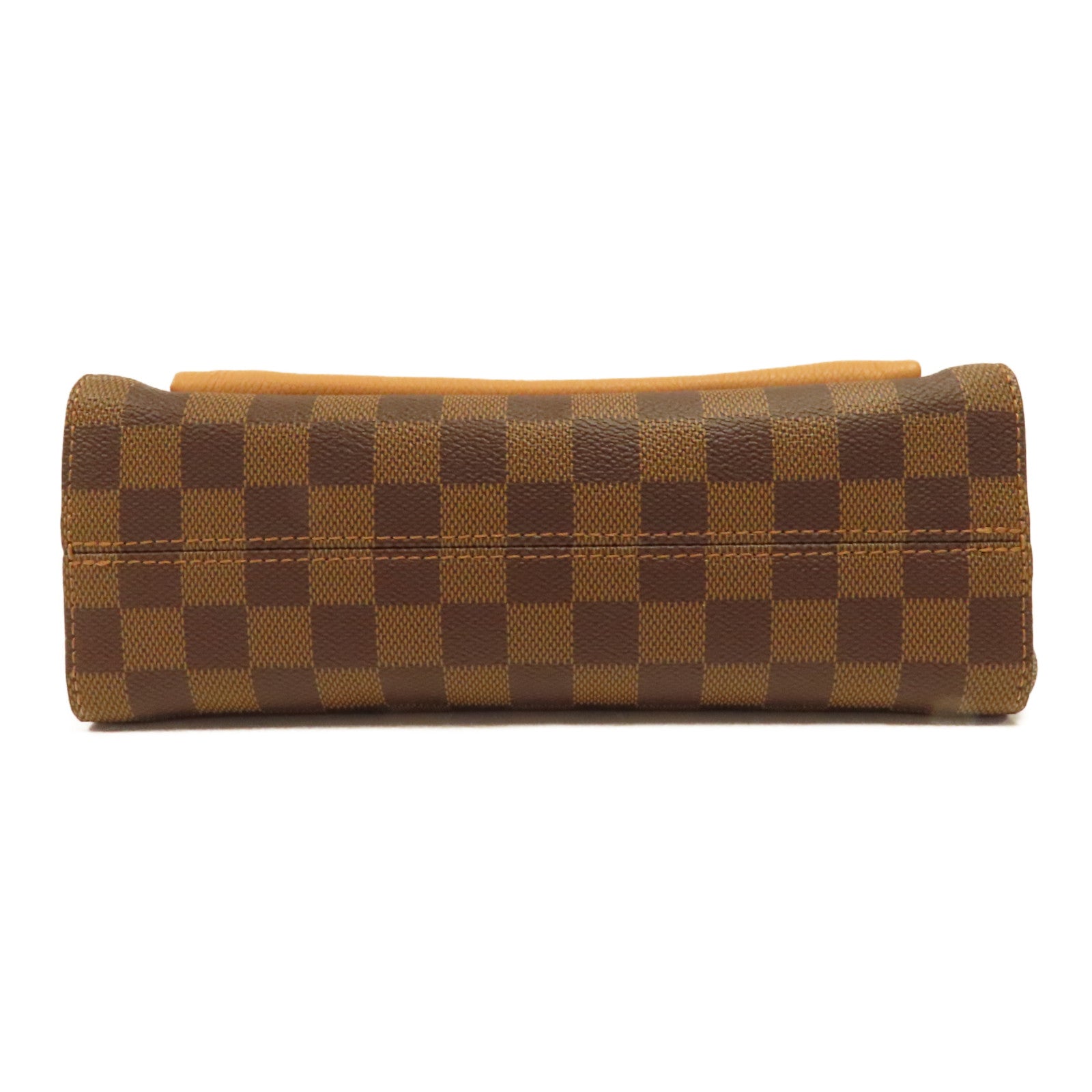 LOUIS VUITTON Damier Vavin PM金扣鏈帶肩背袋啡色