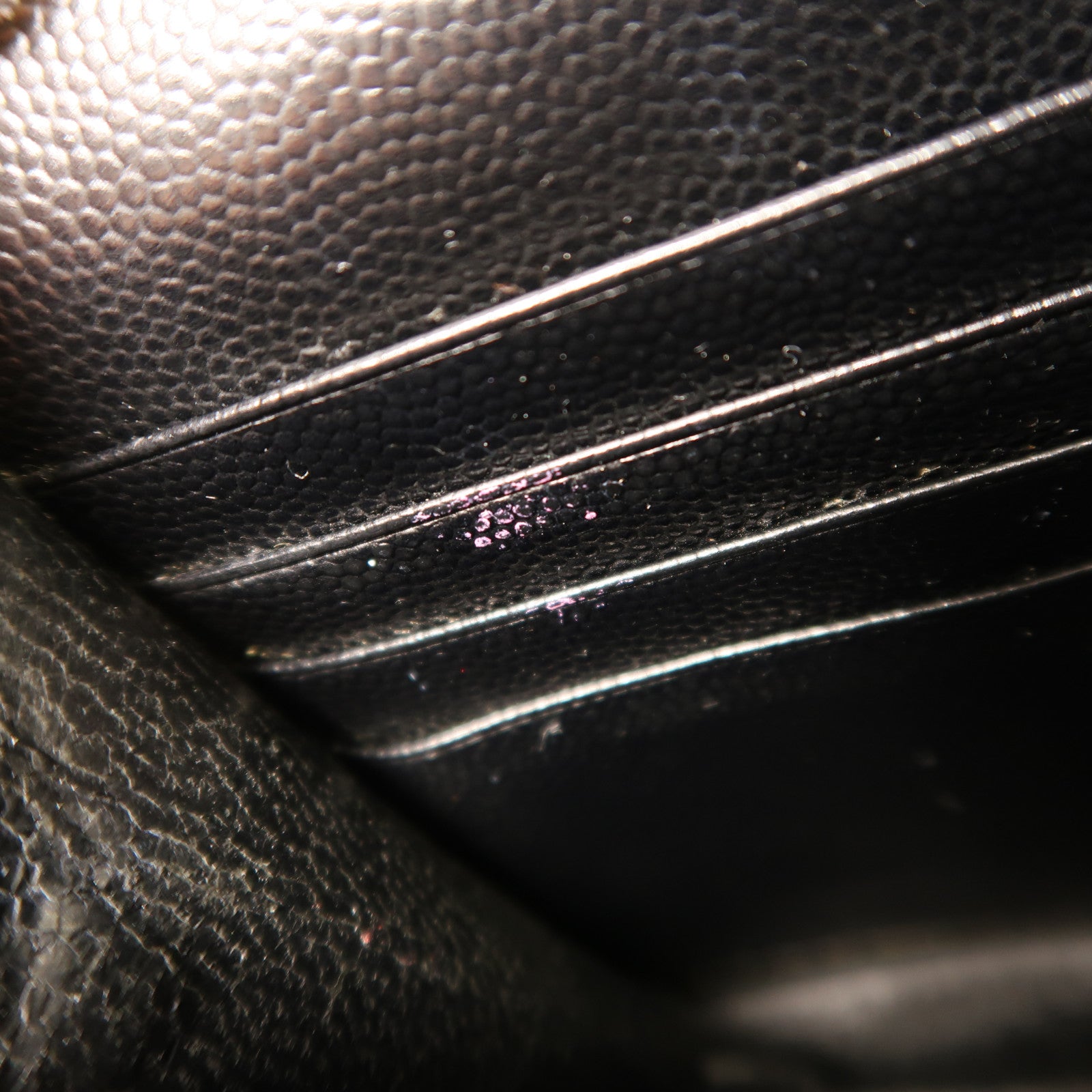 SAINT LAURENT 牛皮皮革Wallet On Chain金扣鏈帶肩背袋