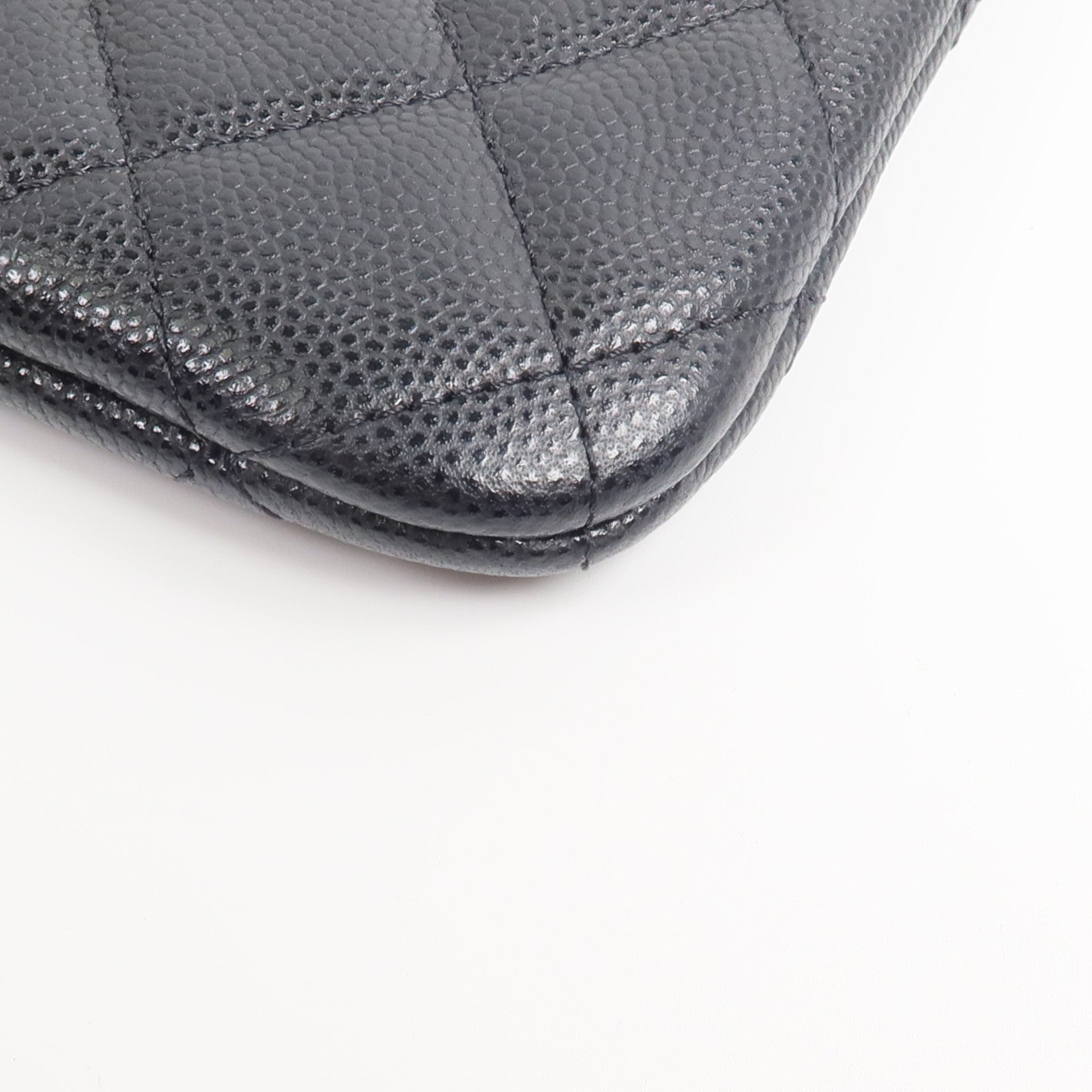 CHANEL 牛皮皮革Mini Zip Pouch零錢包/卡片套