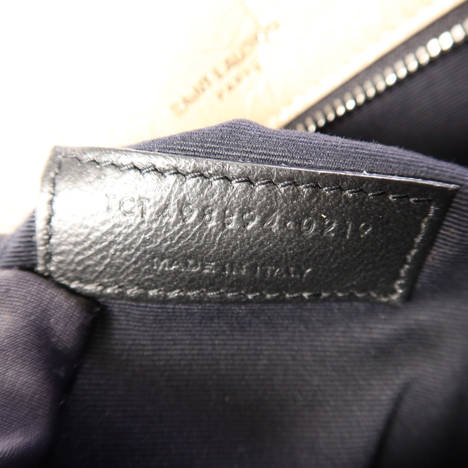 SAINT LAURENT 牛皮皮革Niki Medium銀扣鏈帶肩背袋