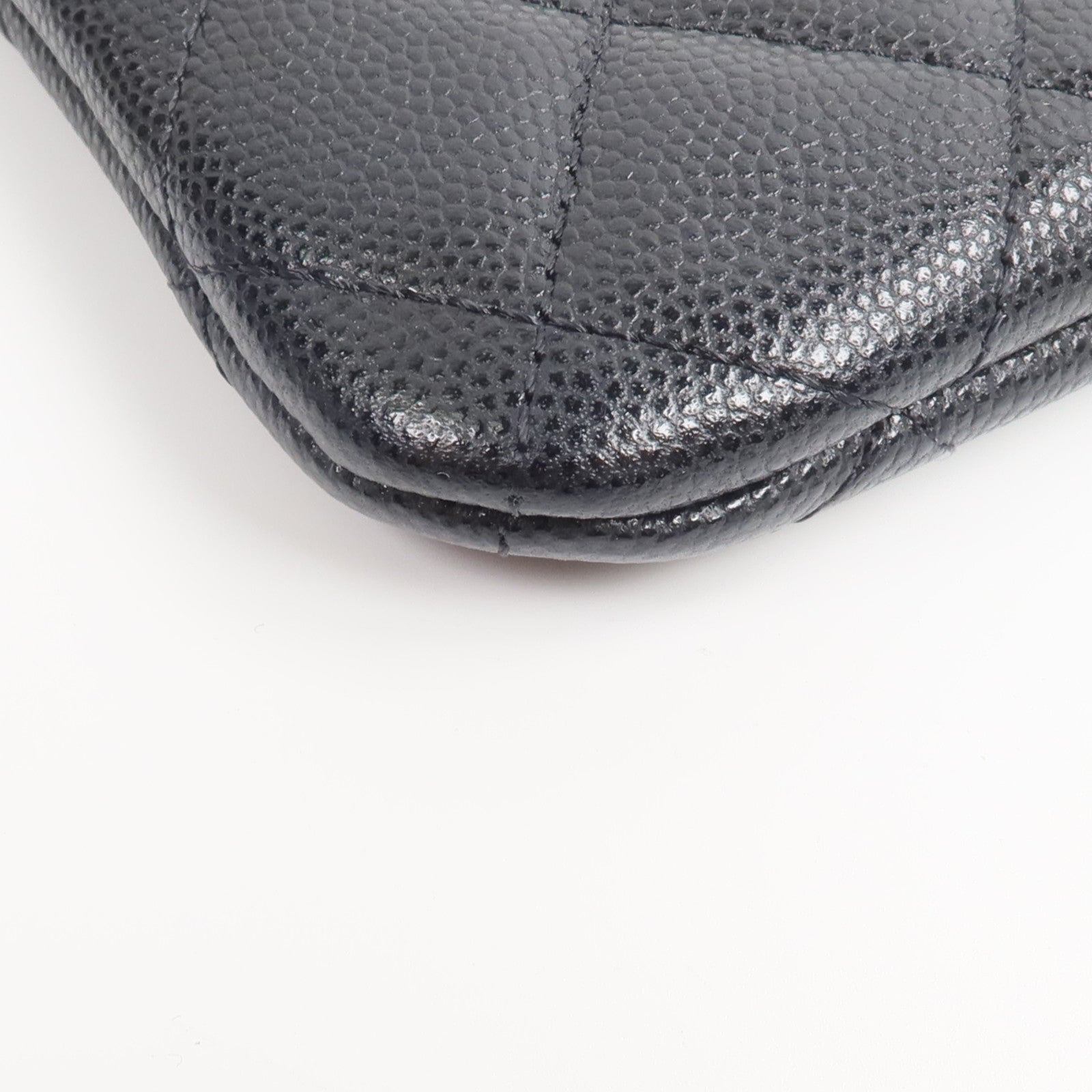 CHANEL 牛皮皮革Mini Zip Pouch零錢包/卡片套