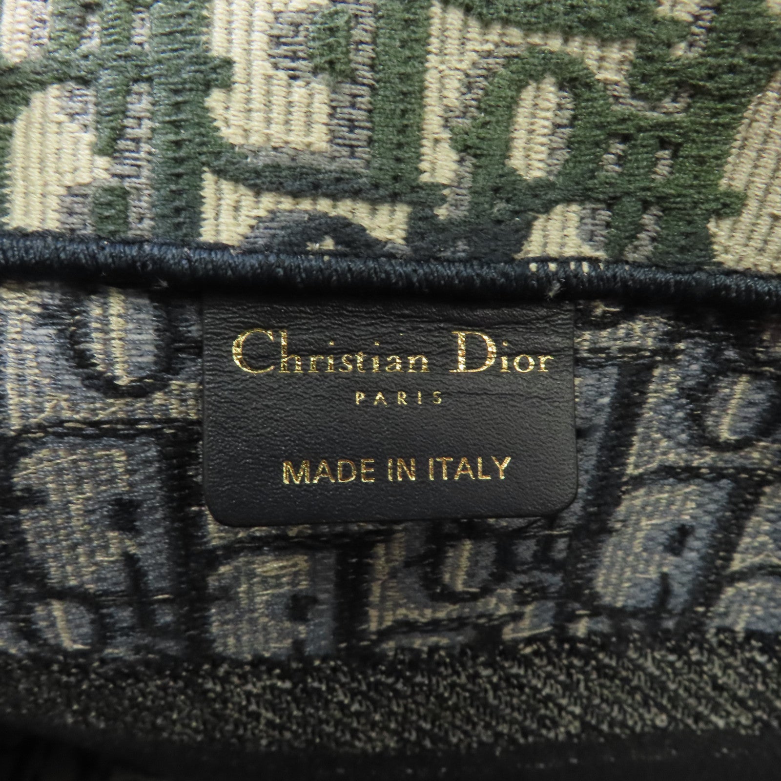 Dior 帆布Book Tote Medium手挽袋藍色