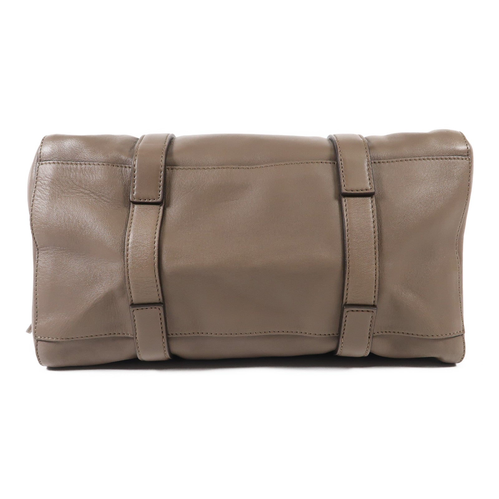 Chloe 羊皮皮革Hand Bag金扣手挽袋