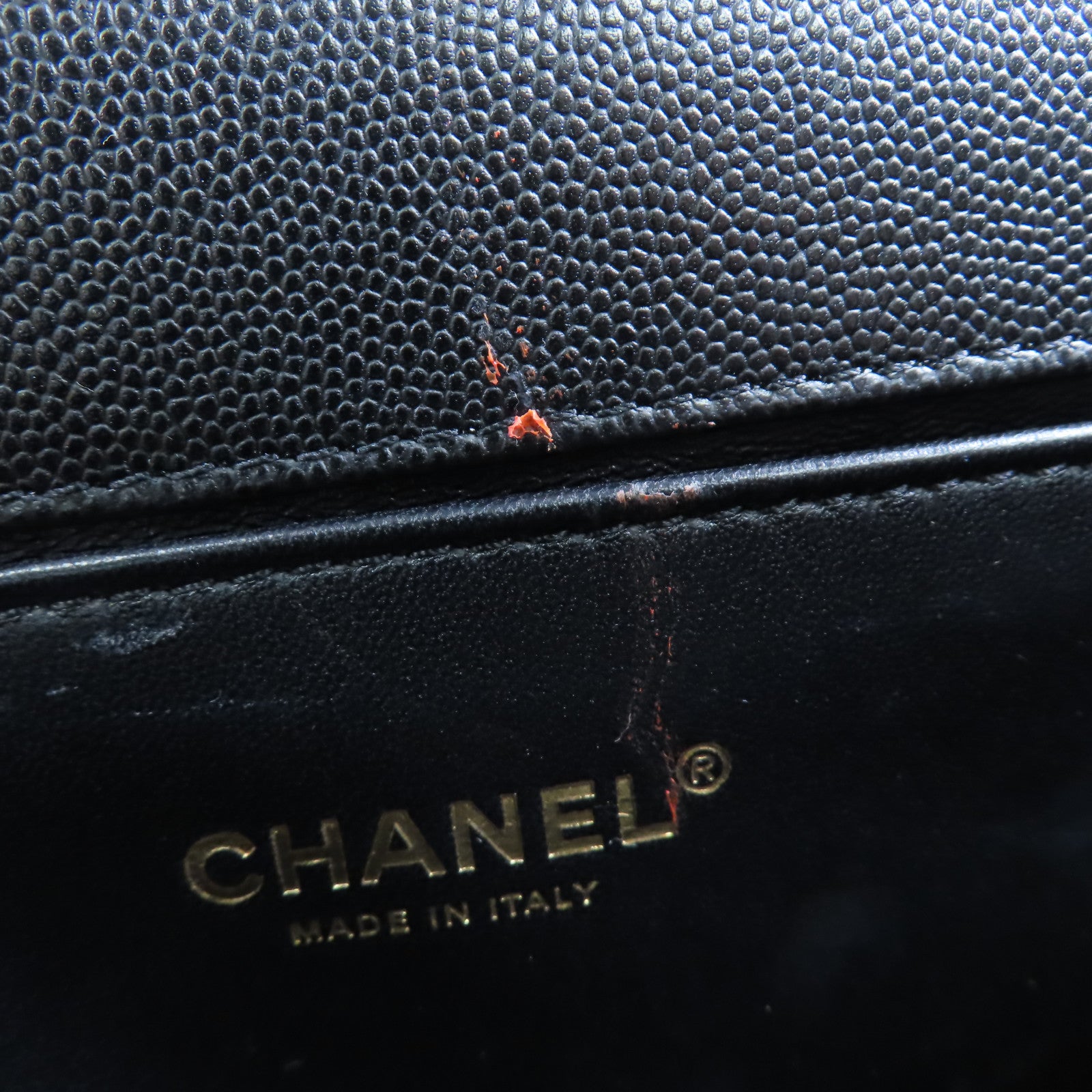 CHANEL 牛皮皮革Boy Chanel金扣肩背袋黑色