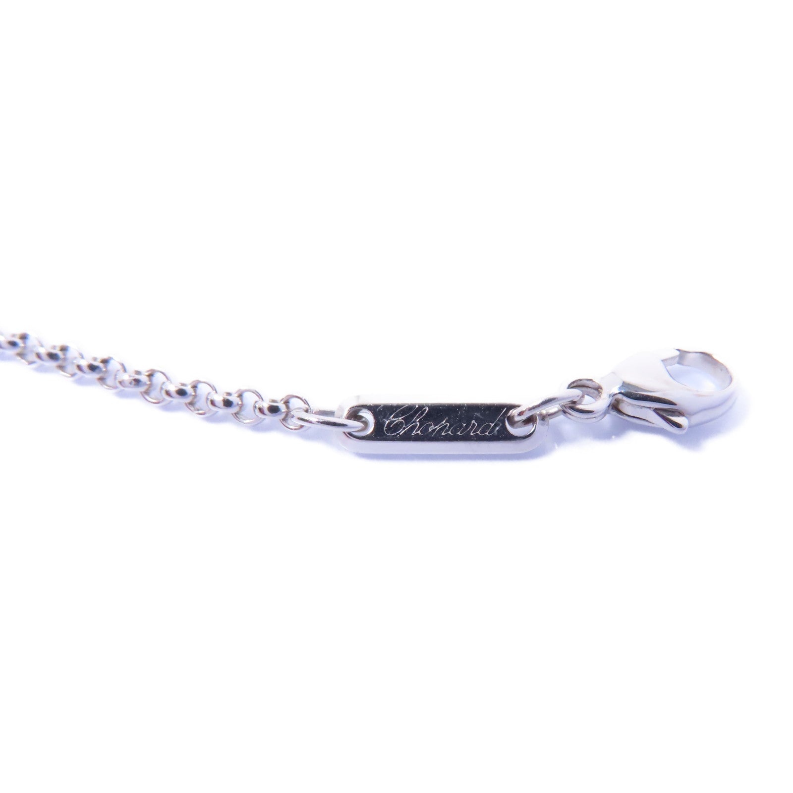 Chopard 18K白金Diamond Necklace 3.19ct鑽石項鍊