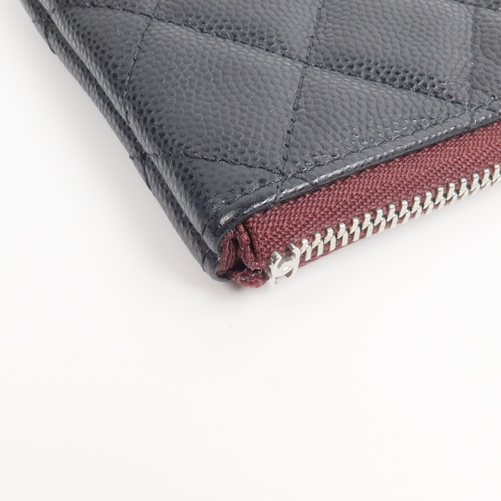CHANEL 牛皮皮革Mini Zip Pouch零錢包/卡片套