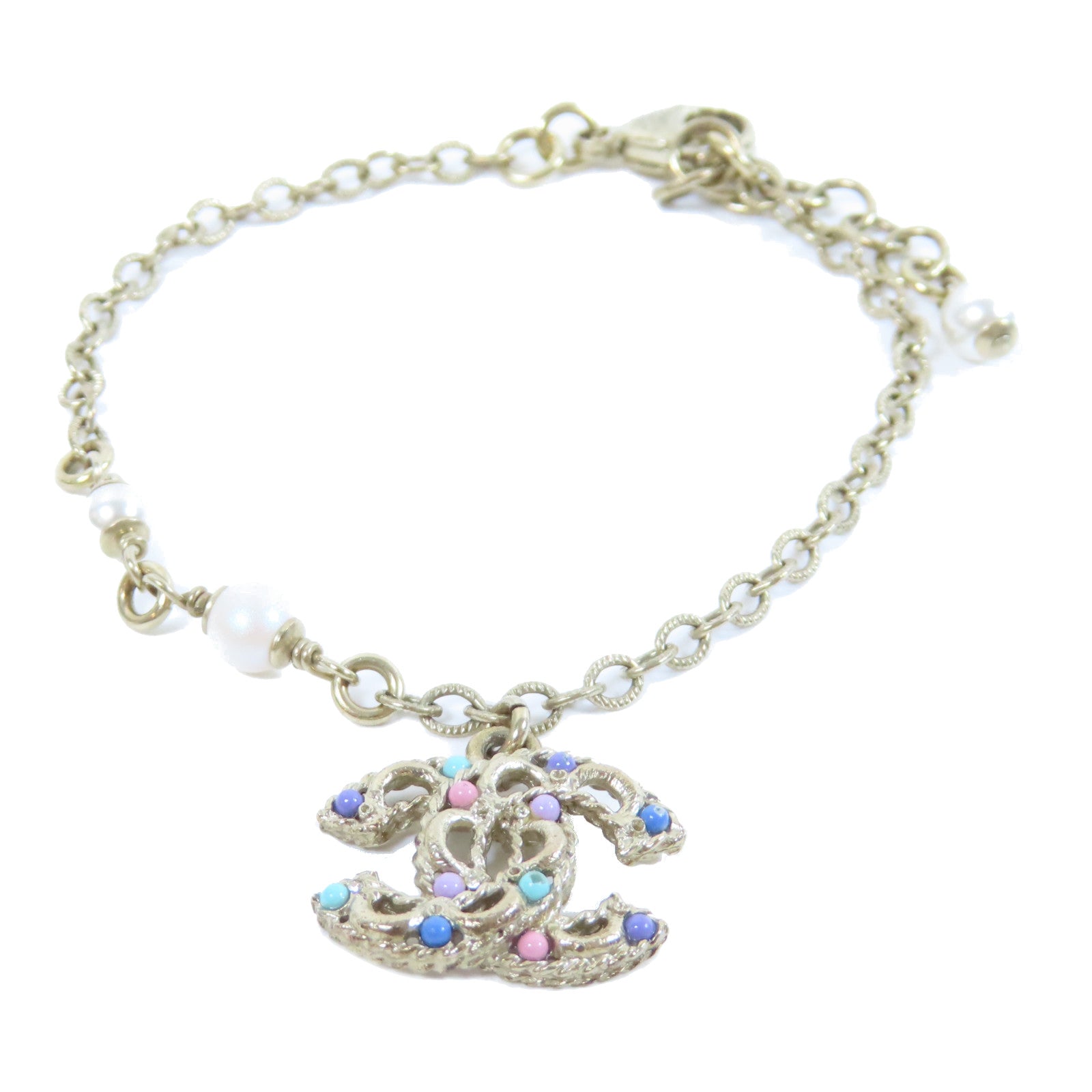 CHANEL 【激減優惠】金屬Bracelet手鏈金色/彩色