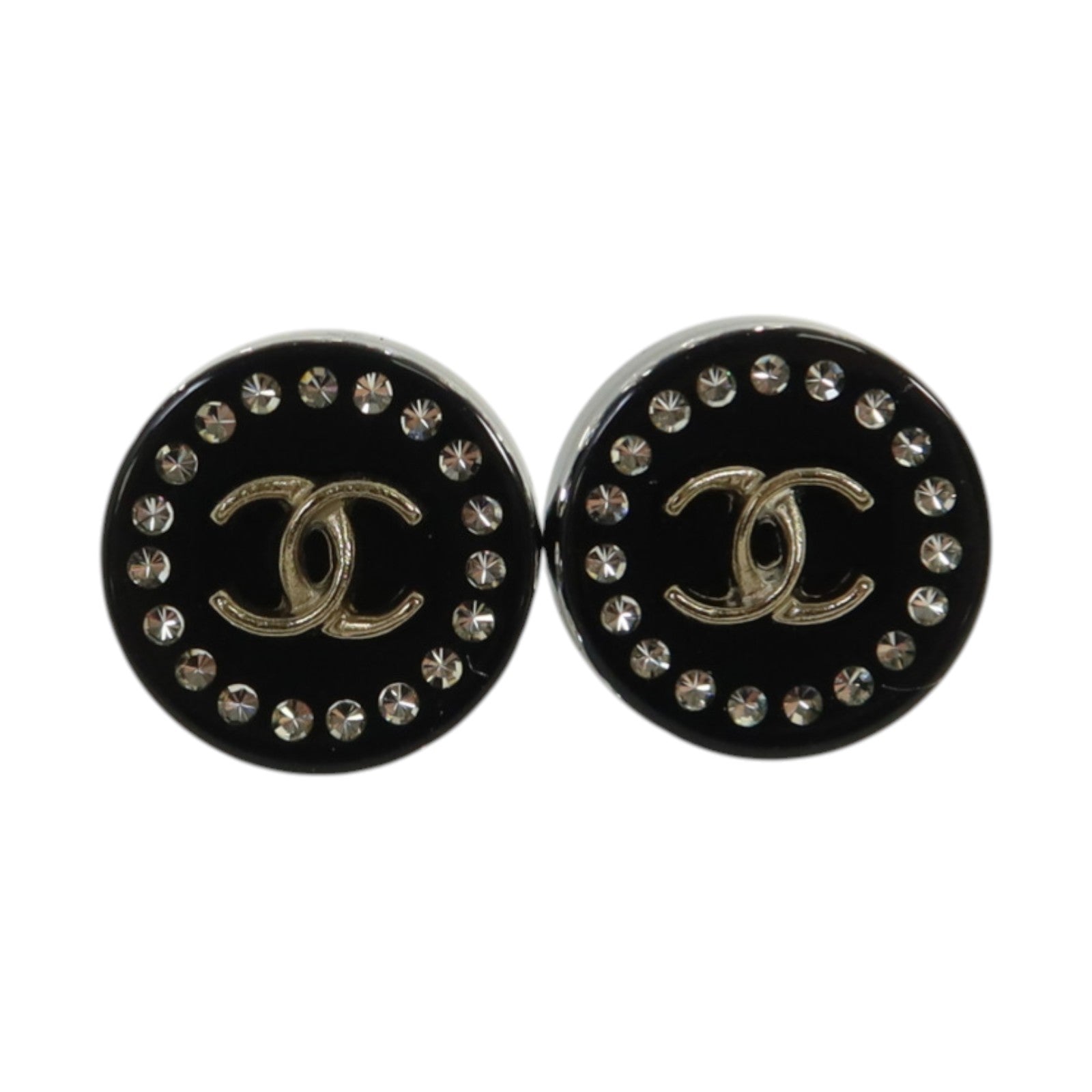 CHANEL 金屬/PVC Earrings耳環
