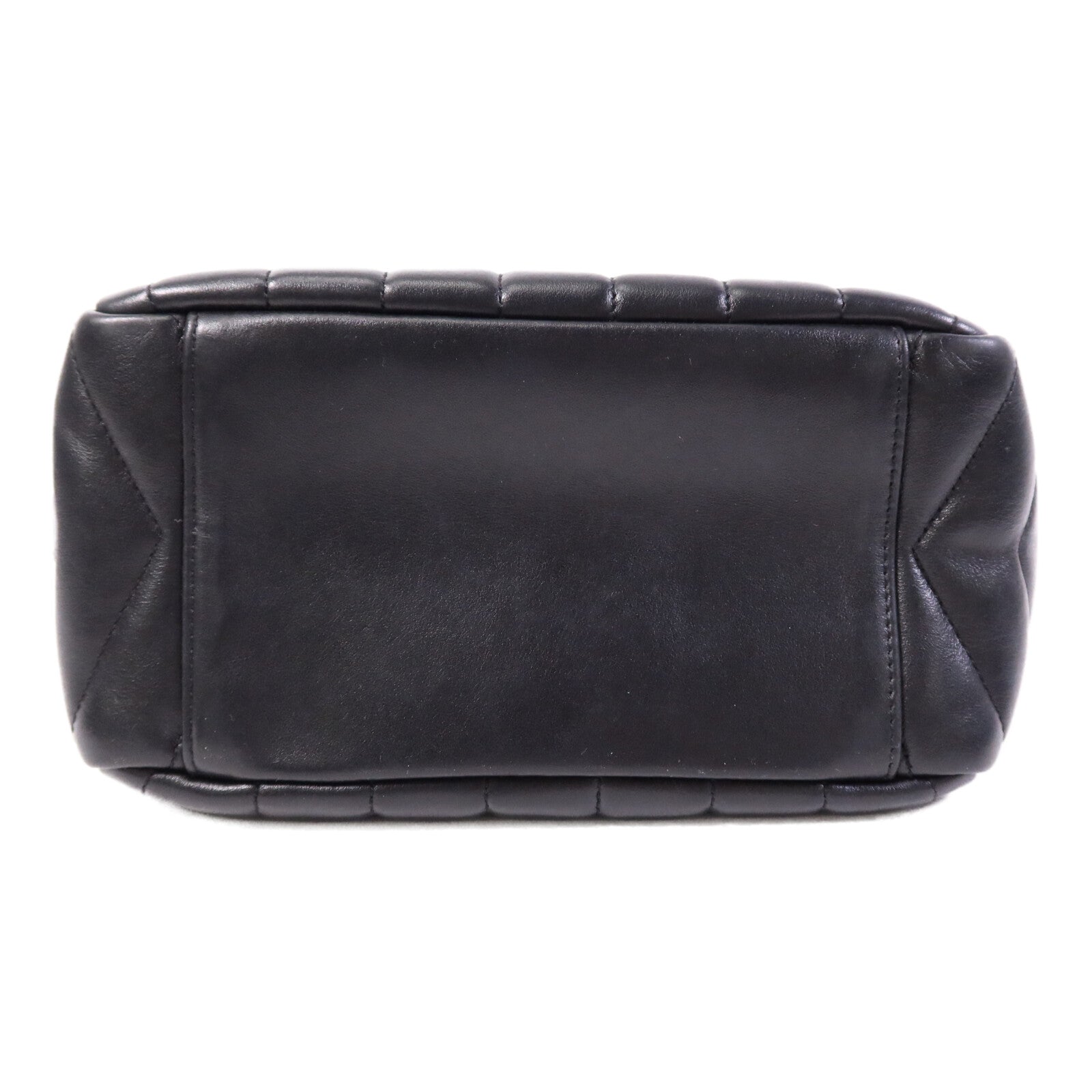 SAINT LAURENT 牛皮皮革Loulou銀扣鏈帶肩背袋