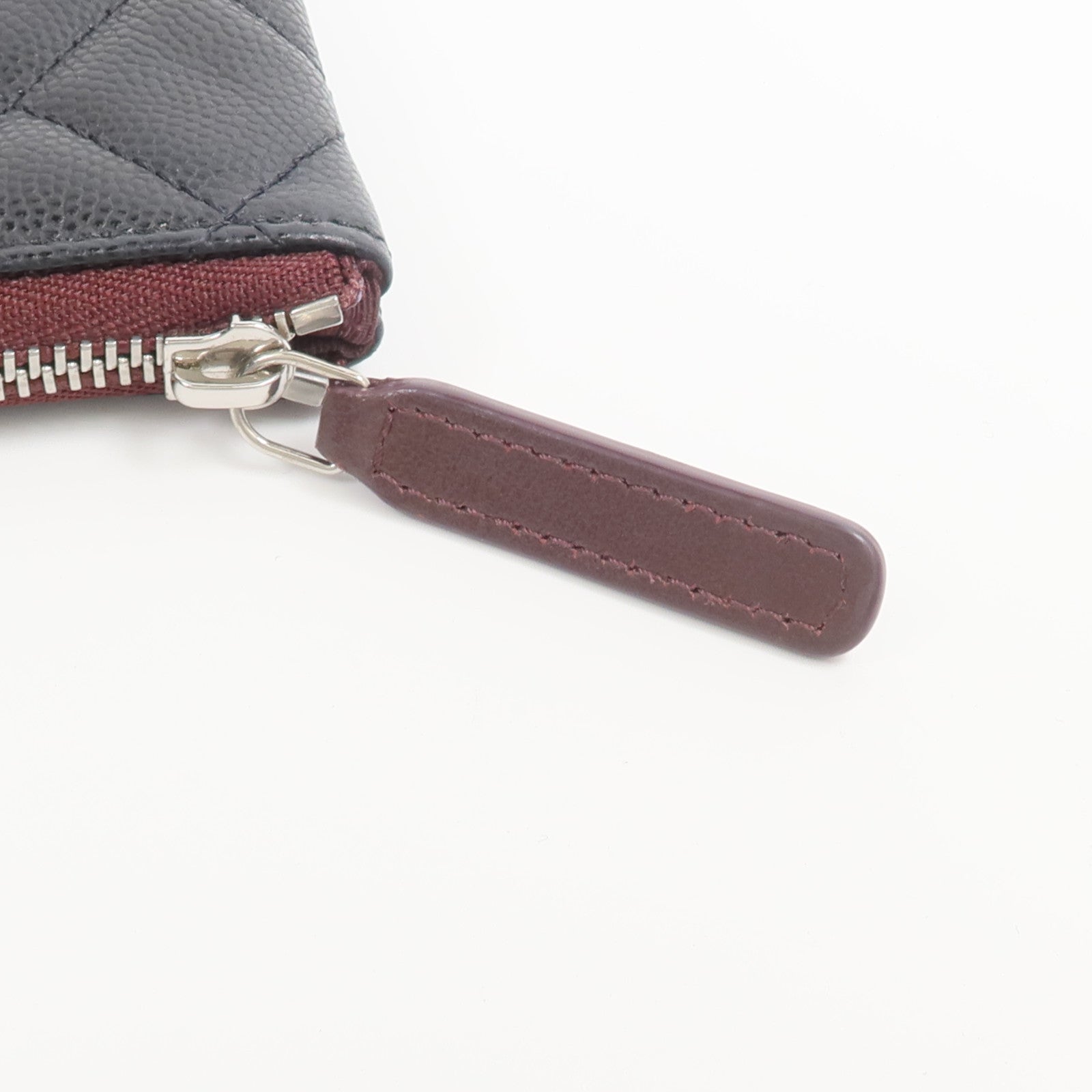 CHANEL 牛皮皮革Mini Zip Pouch零錢包/卡片套