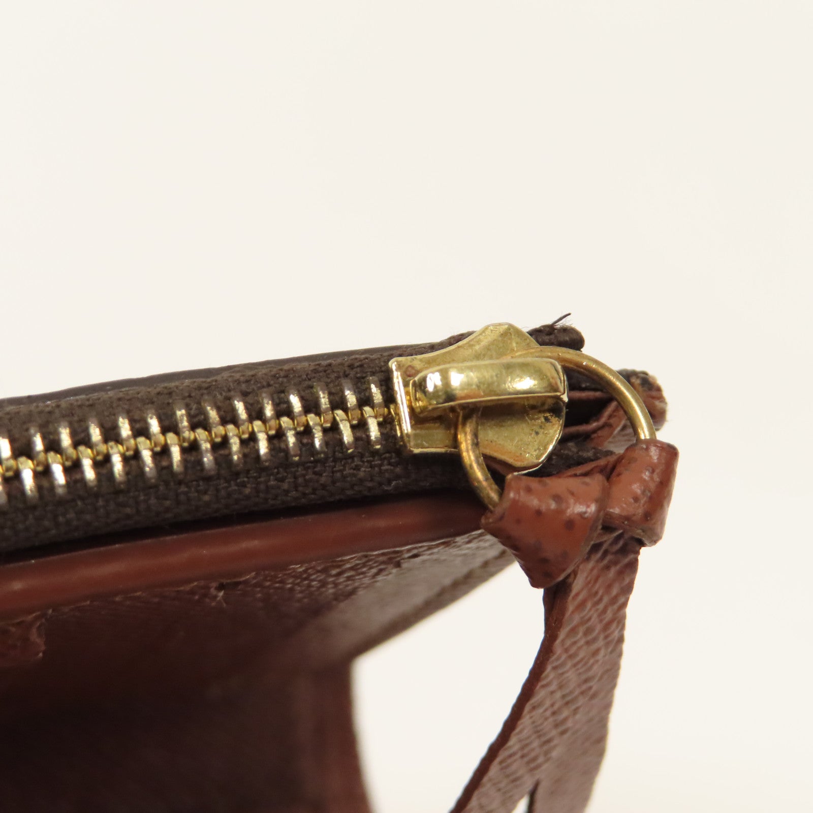 LOUIS VUITTON Monogram Victorine Wallet金扣啪鈕錢包啡色