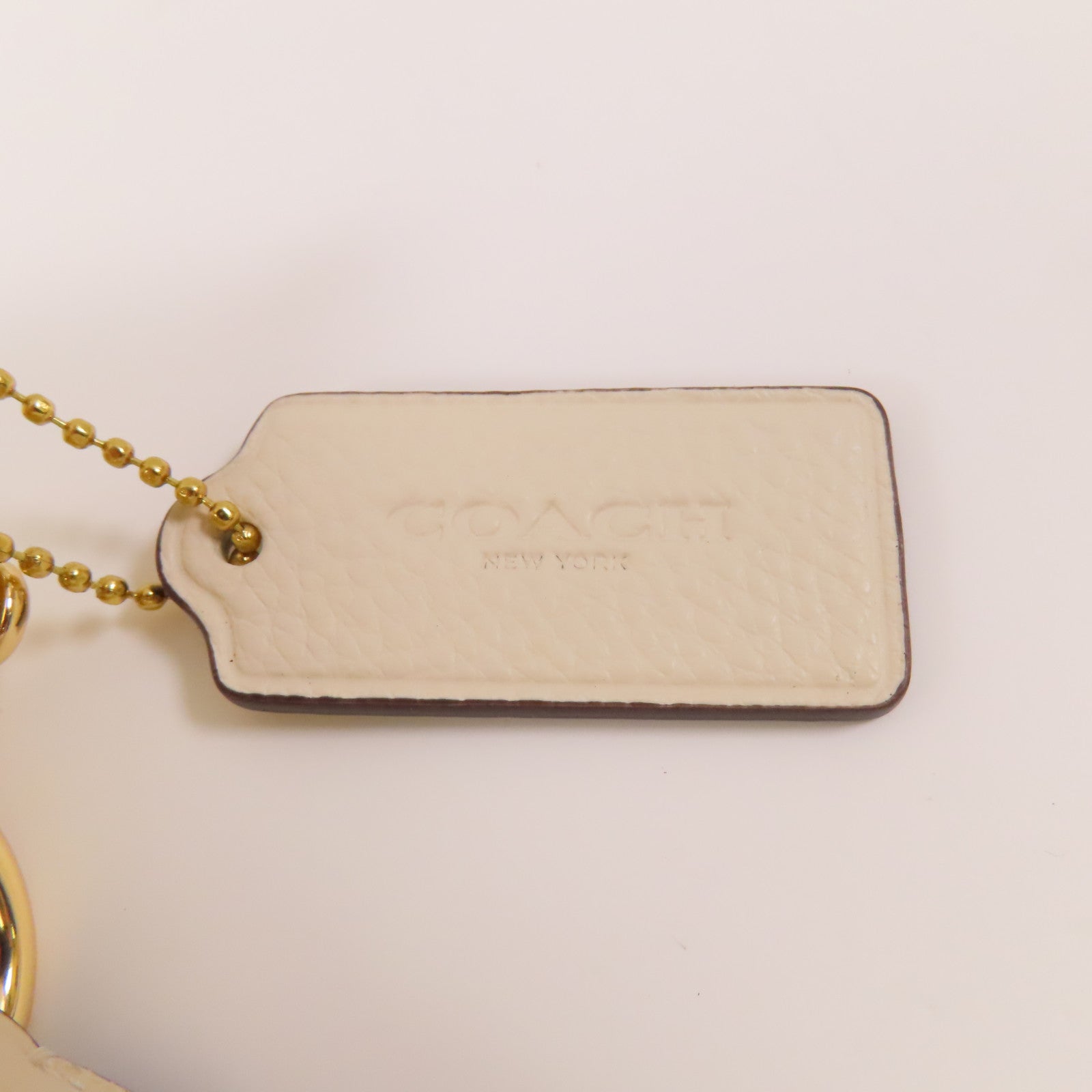 COACH 牛皮皮革2 Way Shoulder金扣手挽肩背兩用袋