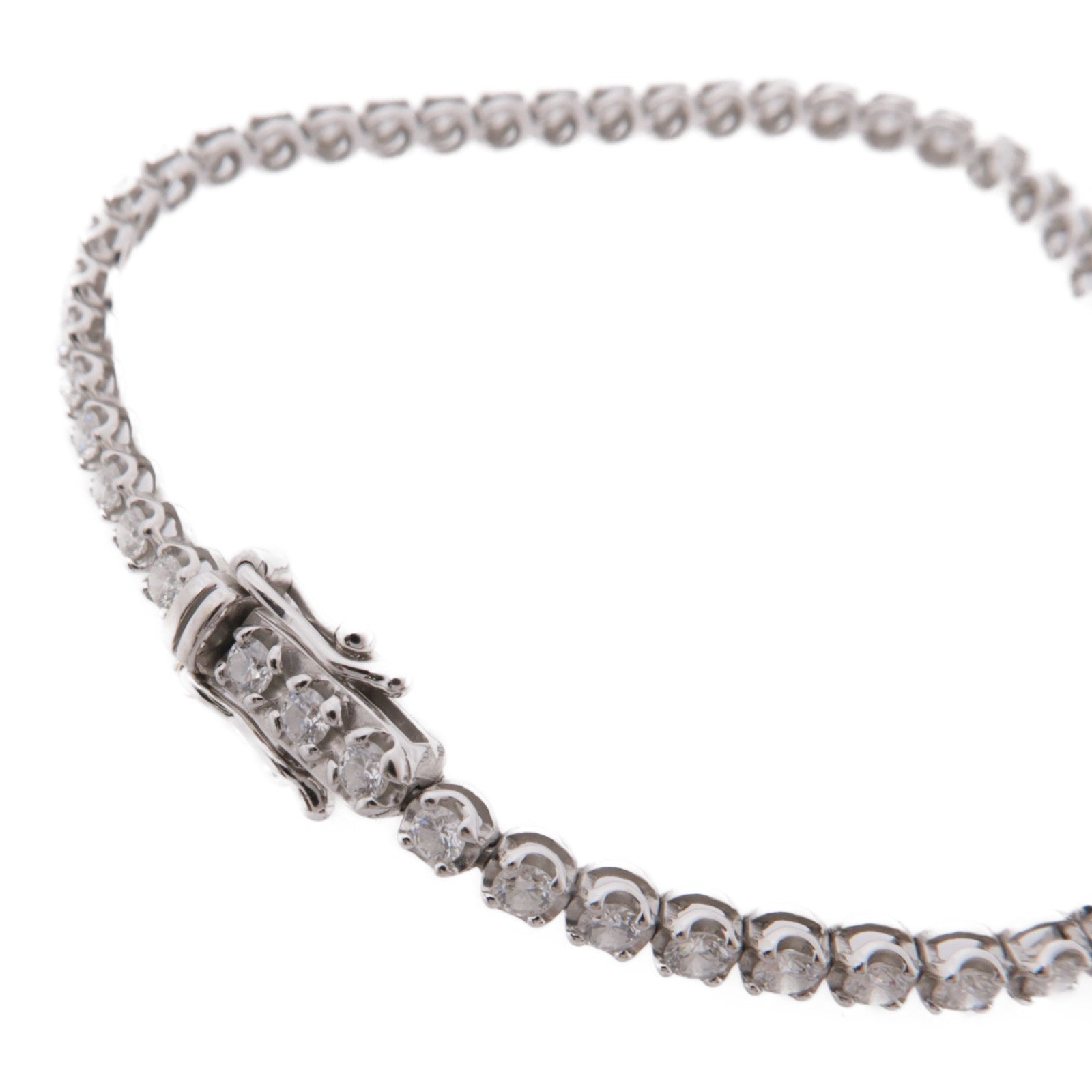 JEWELRY 18K白金Diamond Bracelet鑽石手鏈