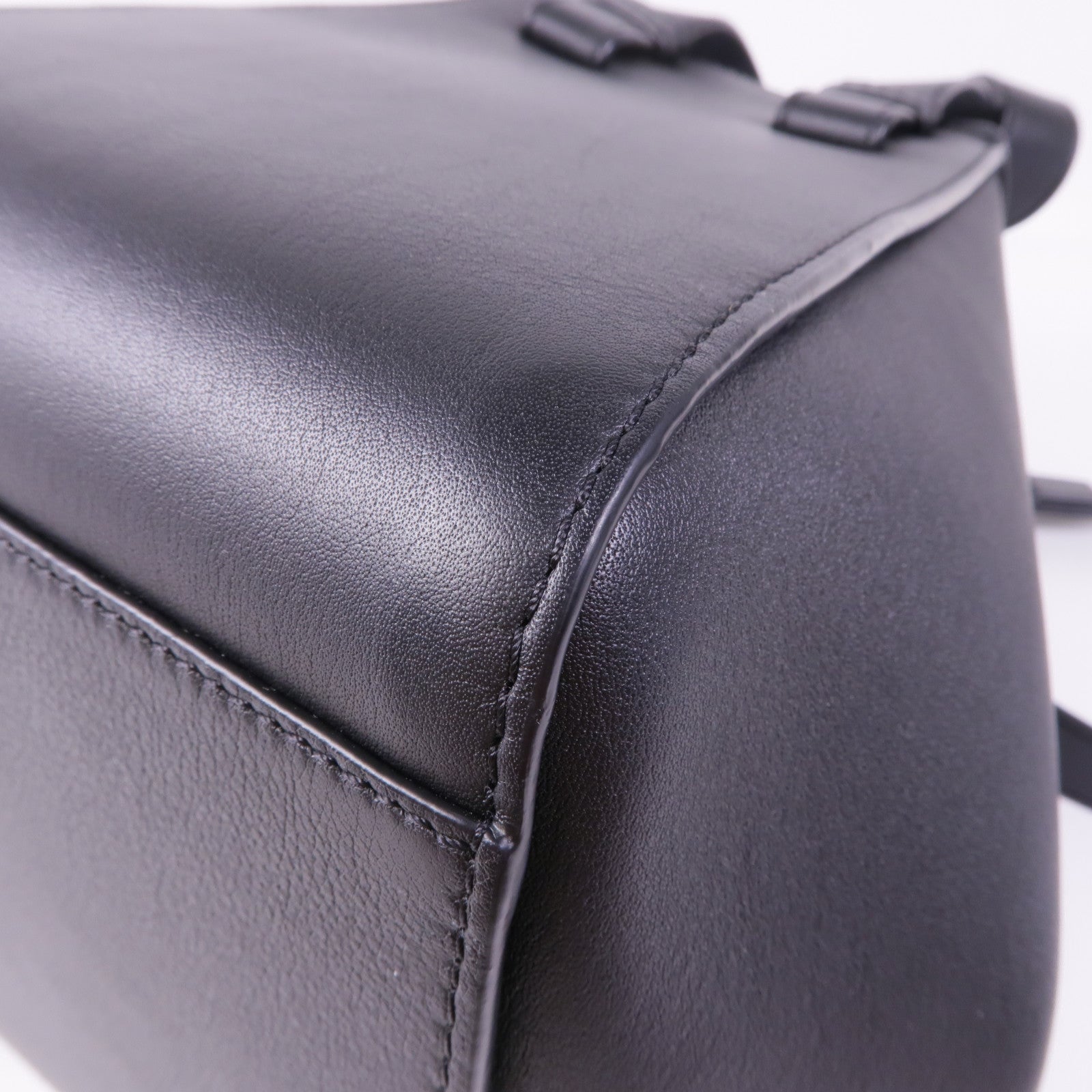 LOEWE 牛皮皮革Hammock Small銀扣手挽肩背兩用袋