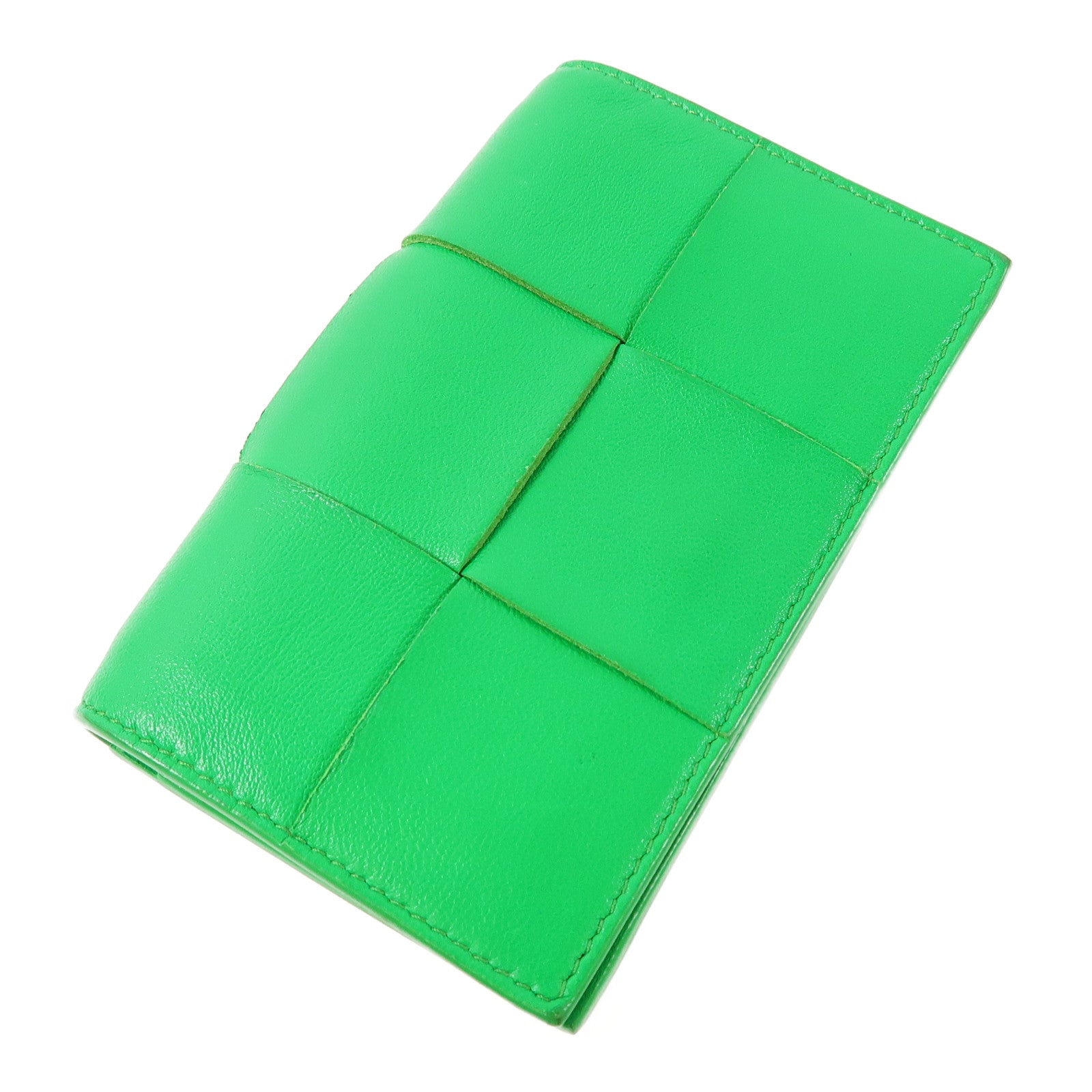 BOTTEGA VENETA 【激減優惠】牛皮皮革Card Case金扣卡片套