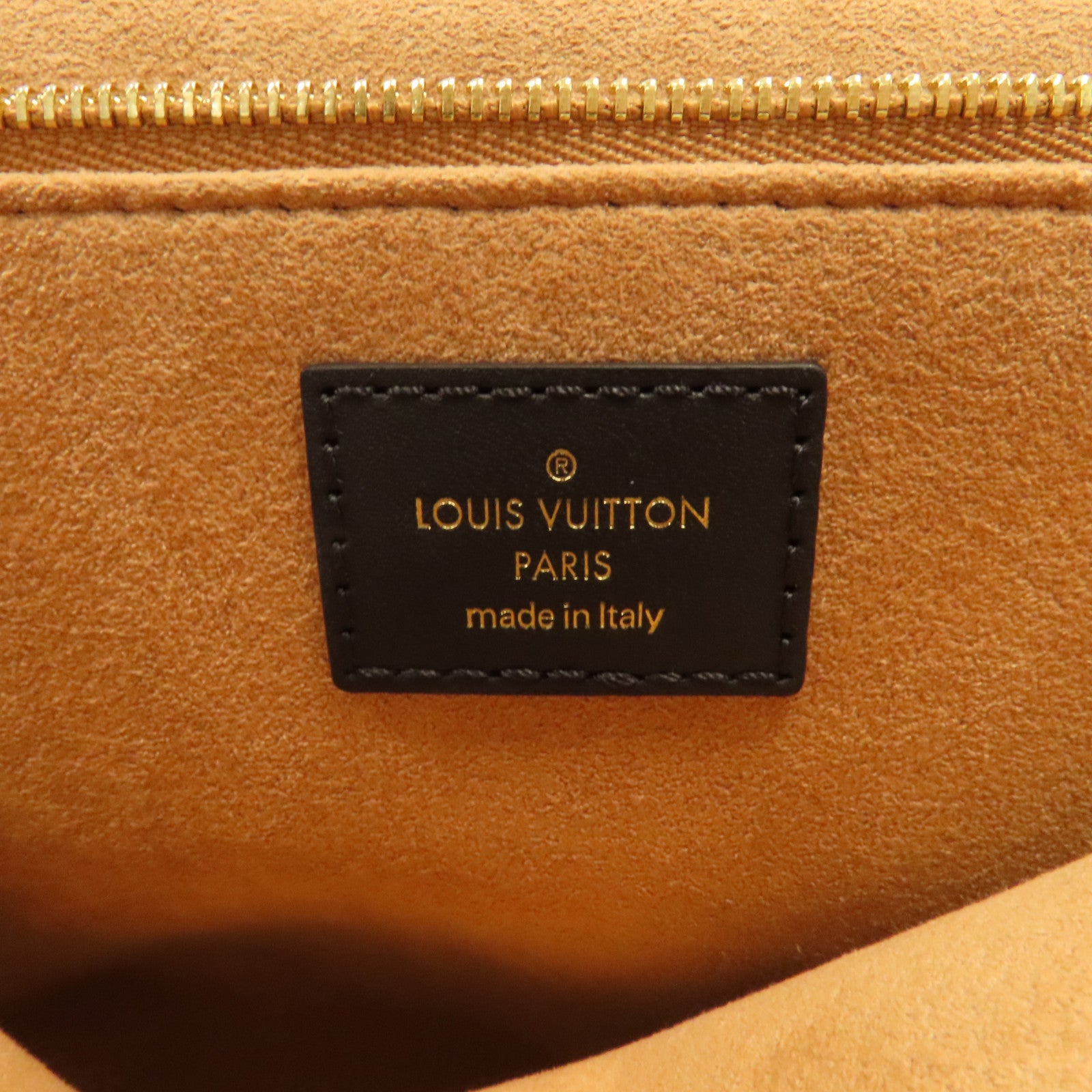 LOUIS VUITTON Damier Vavin PM金扣鏈帶肩背袋啡色