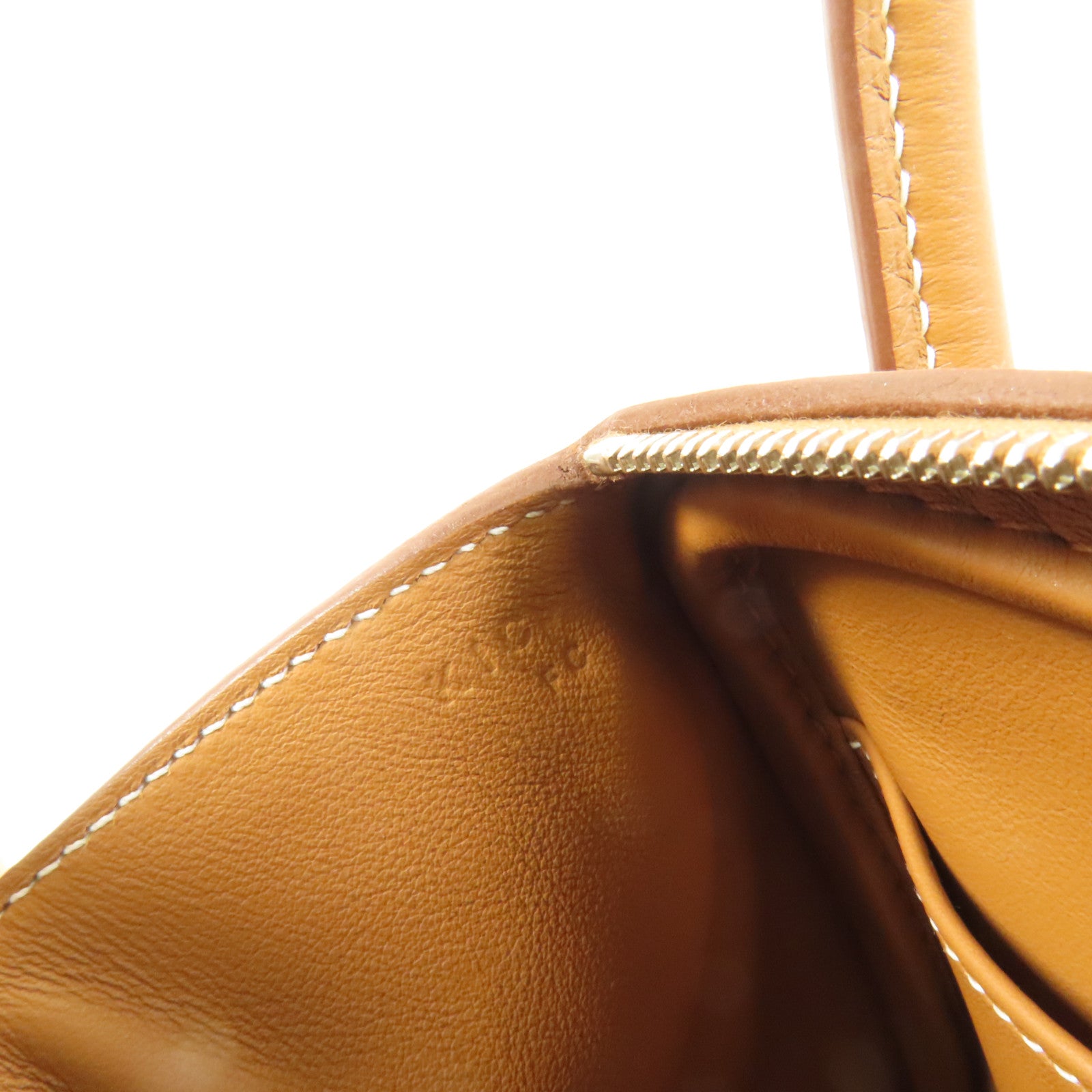 HERMES Clemence皮革Mini Lindy銀扣手挽肩背兩用袋Gold