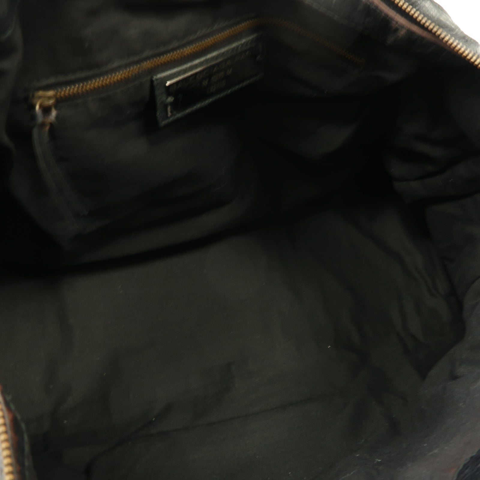 BALENCIAGA 【激減優惠】牛皮皮革The Work金扣肩背袋黒色