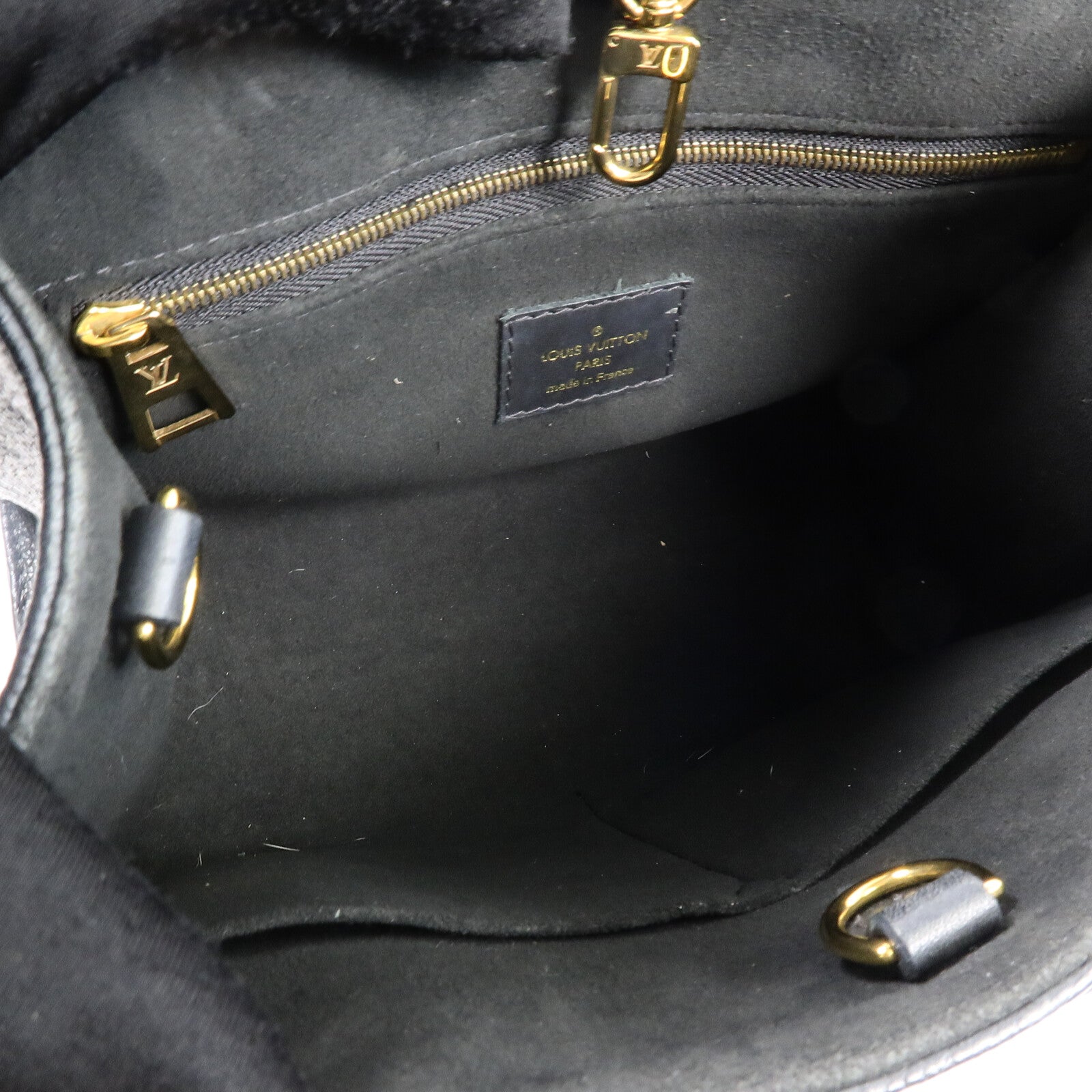 LOUIS VUITTON Monogram Empreinte OnTheGo PM手挽肩背兩用袋