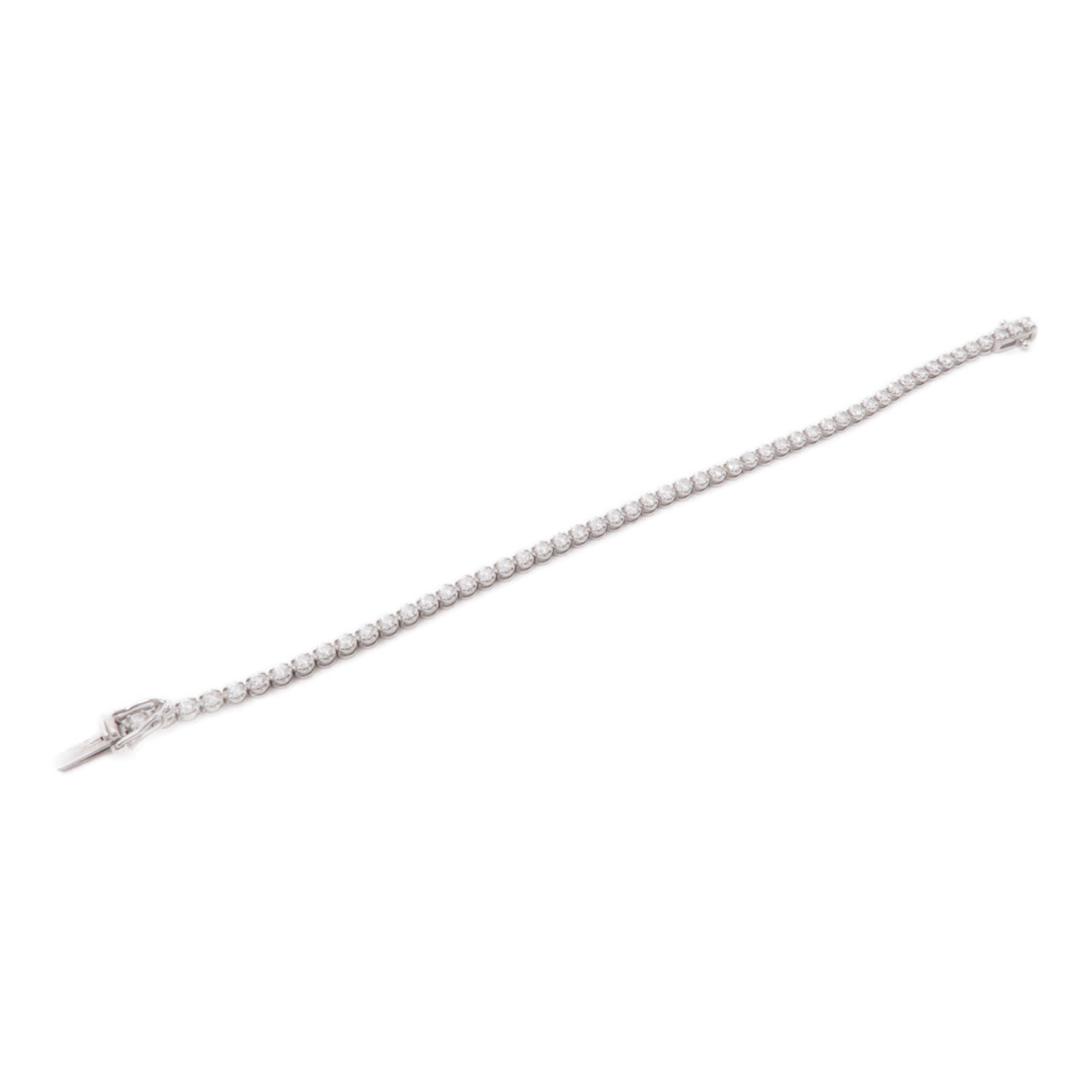 JEWELRY 18K白金Diamond Bracelet鑽石手鏈