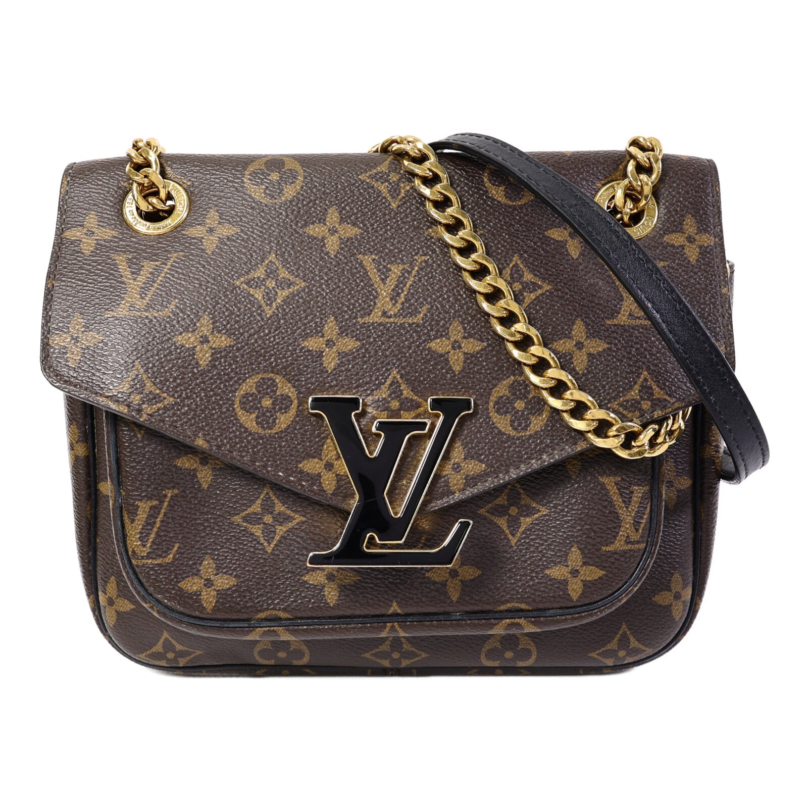 LOUIS VUITTON Monogram Passy金扣肩背袋