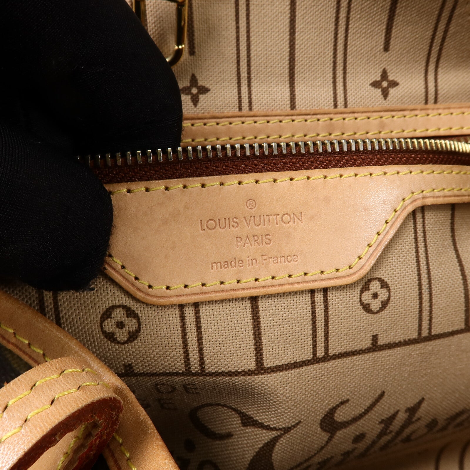 LOUIS VUITTON Monogram Neverfull MM手挽袋