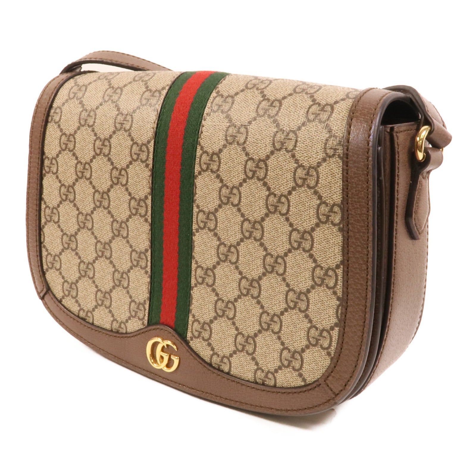GUCCI 塗層帆布Ophidia GG肩背袋