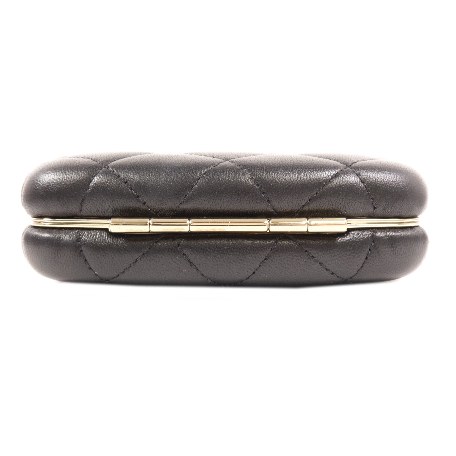 CHANEL 【激減優惠】羊皮皮革Chain Shoulder金扣鏈帶肩背袋