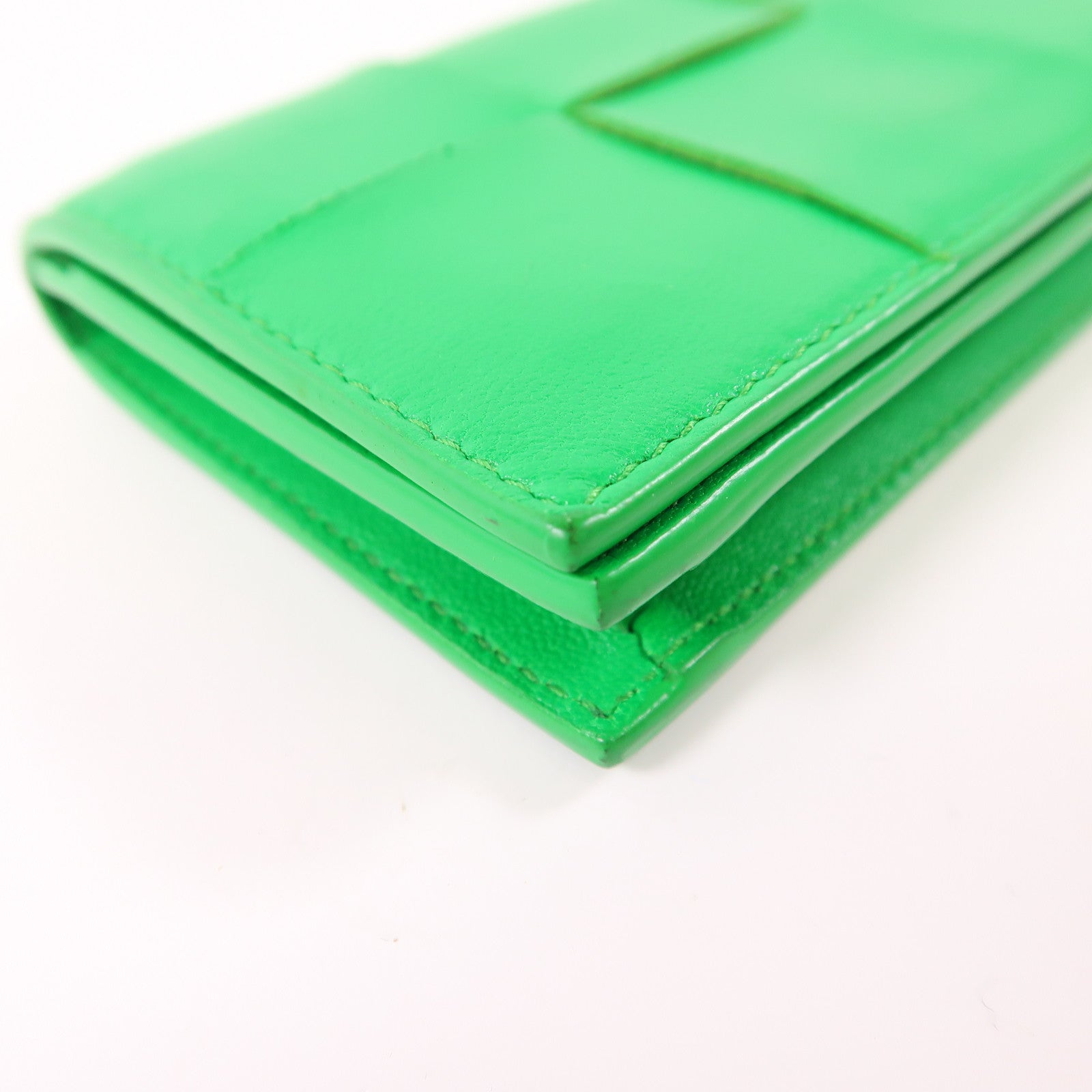 BOTTEGA VENETA 牛皮皮革Card Case金扣卡片套