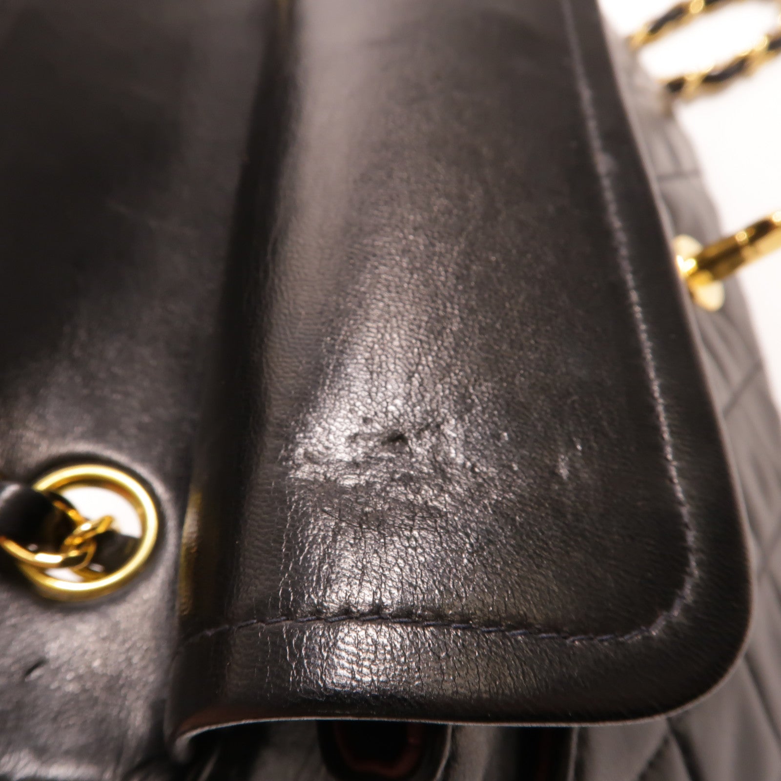 CHANEL 羊皮皮革Vintage Classic 23鏈帶肩背袋