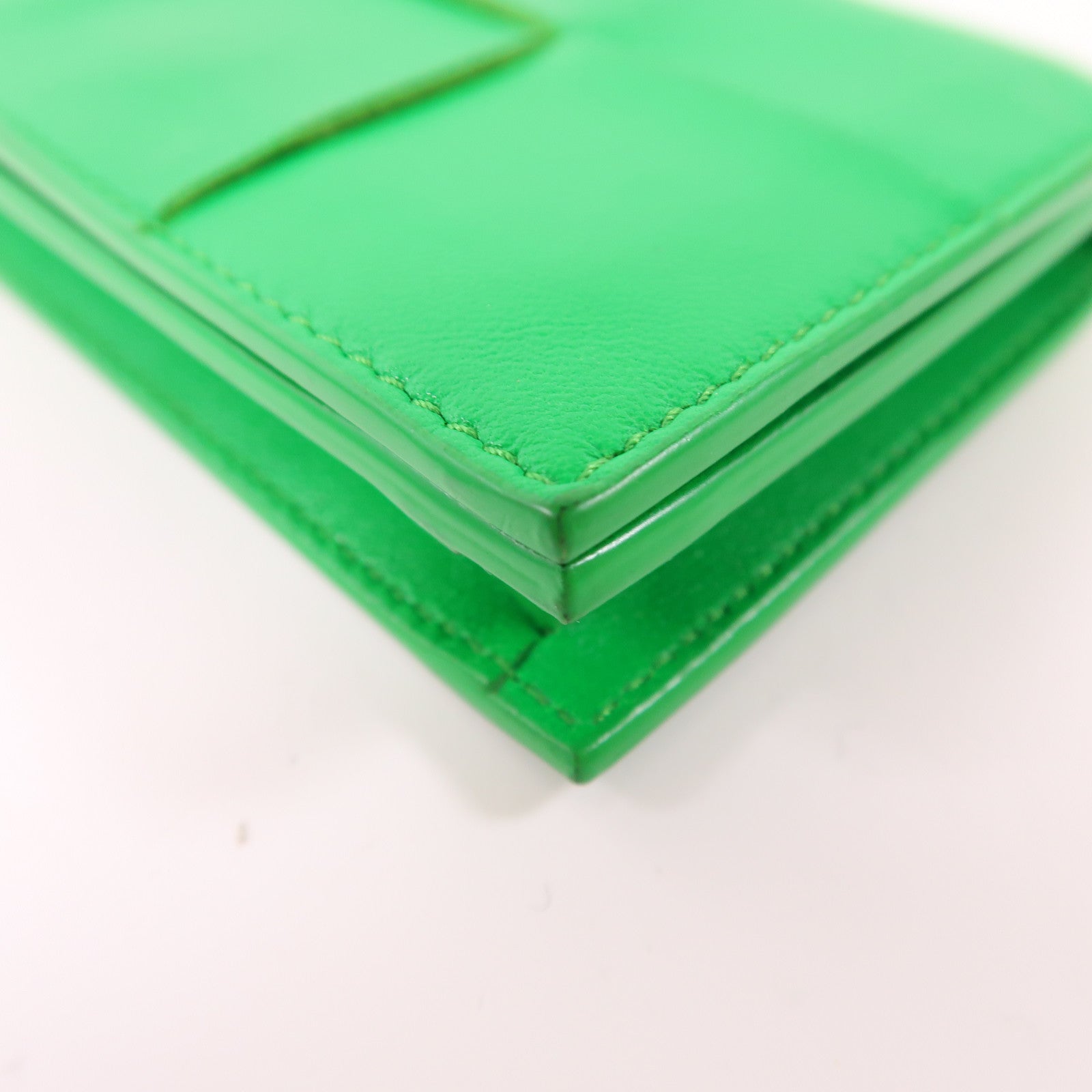 BOTTEGA VENETA 【激減優惠】牛皮皮革Card Case金扣卡片套