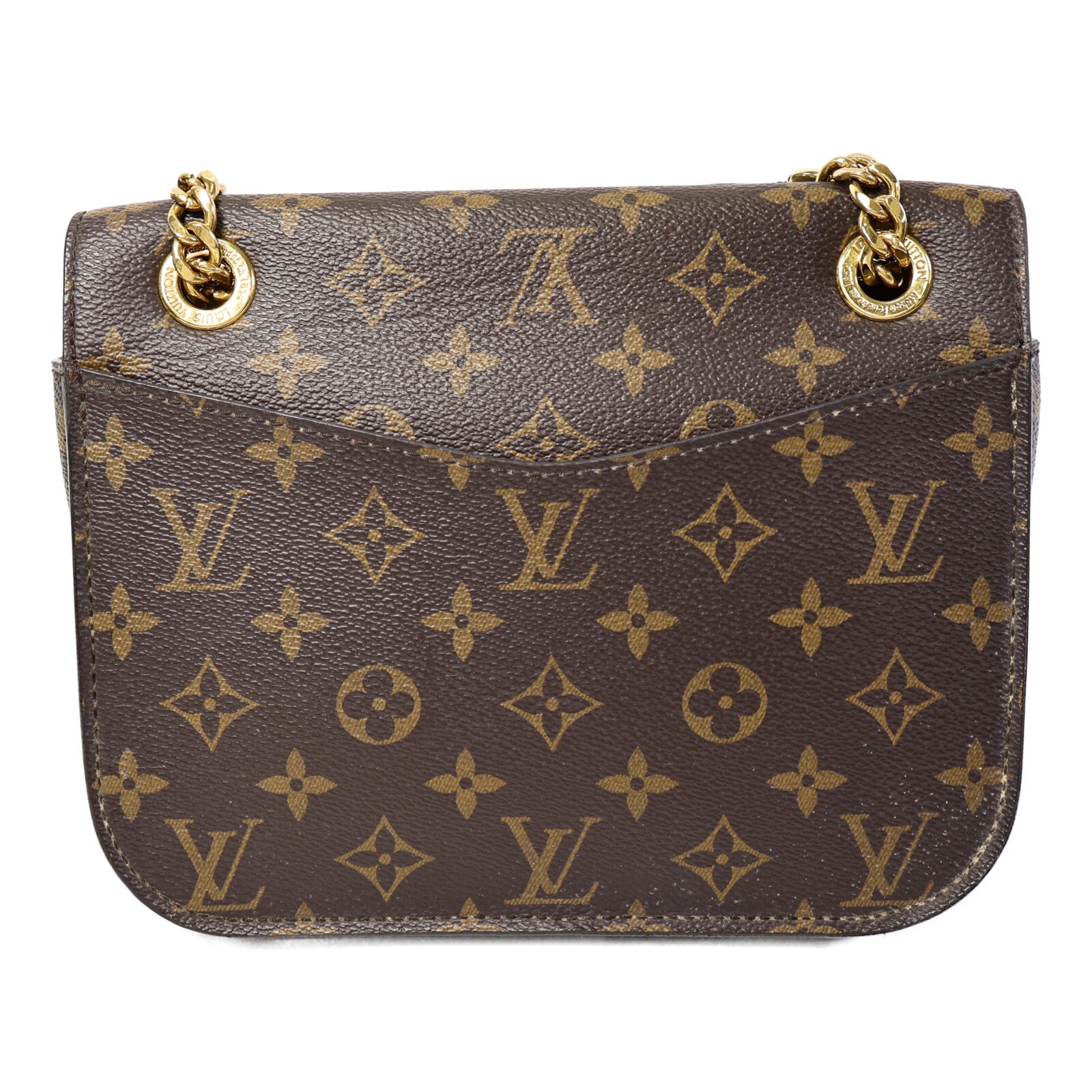 LOUIS VUITTON Monogram Passy金扣肩背袋