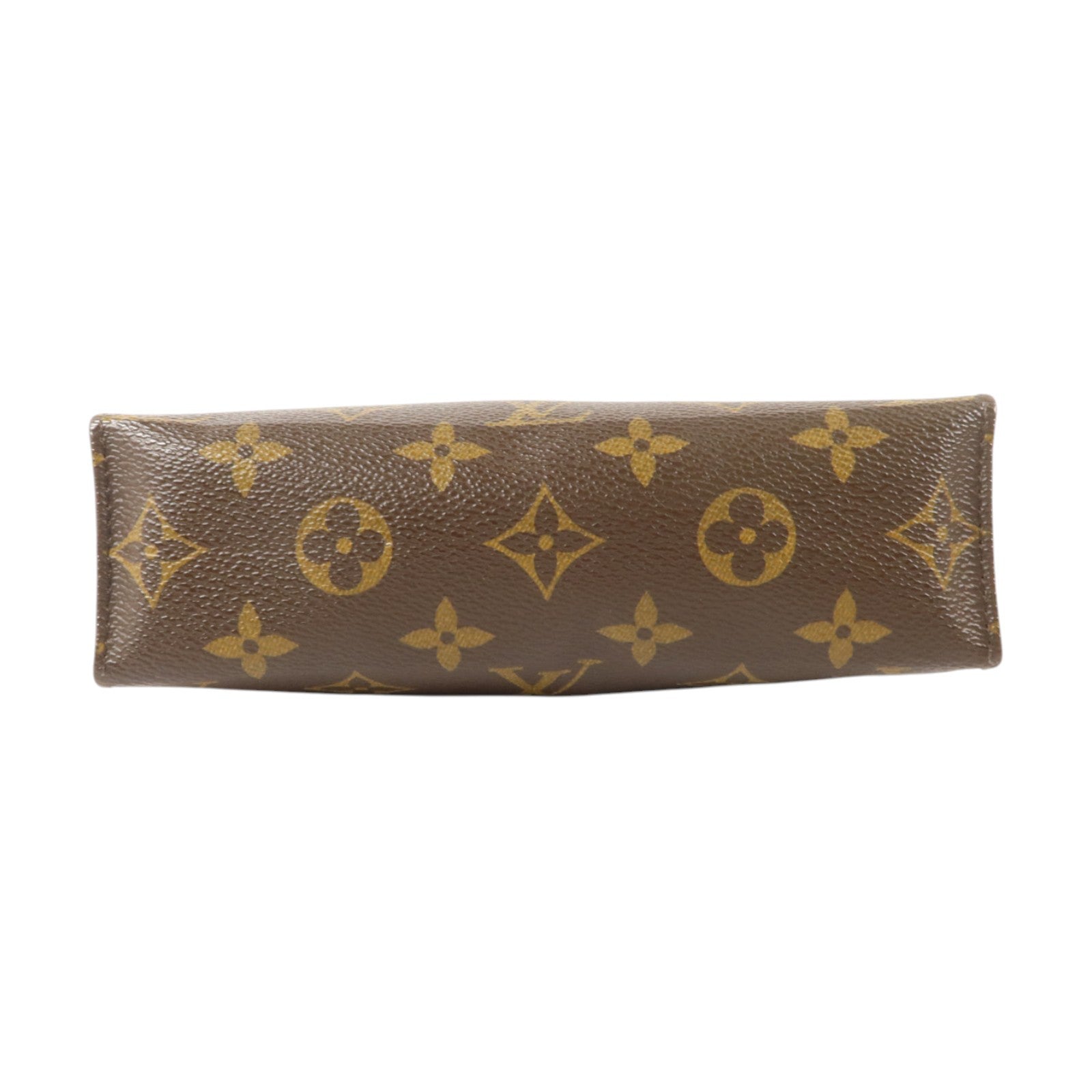 LOUIS VUITTON Monogram Toiletry Pouch 19金扣手拿包棕色