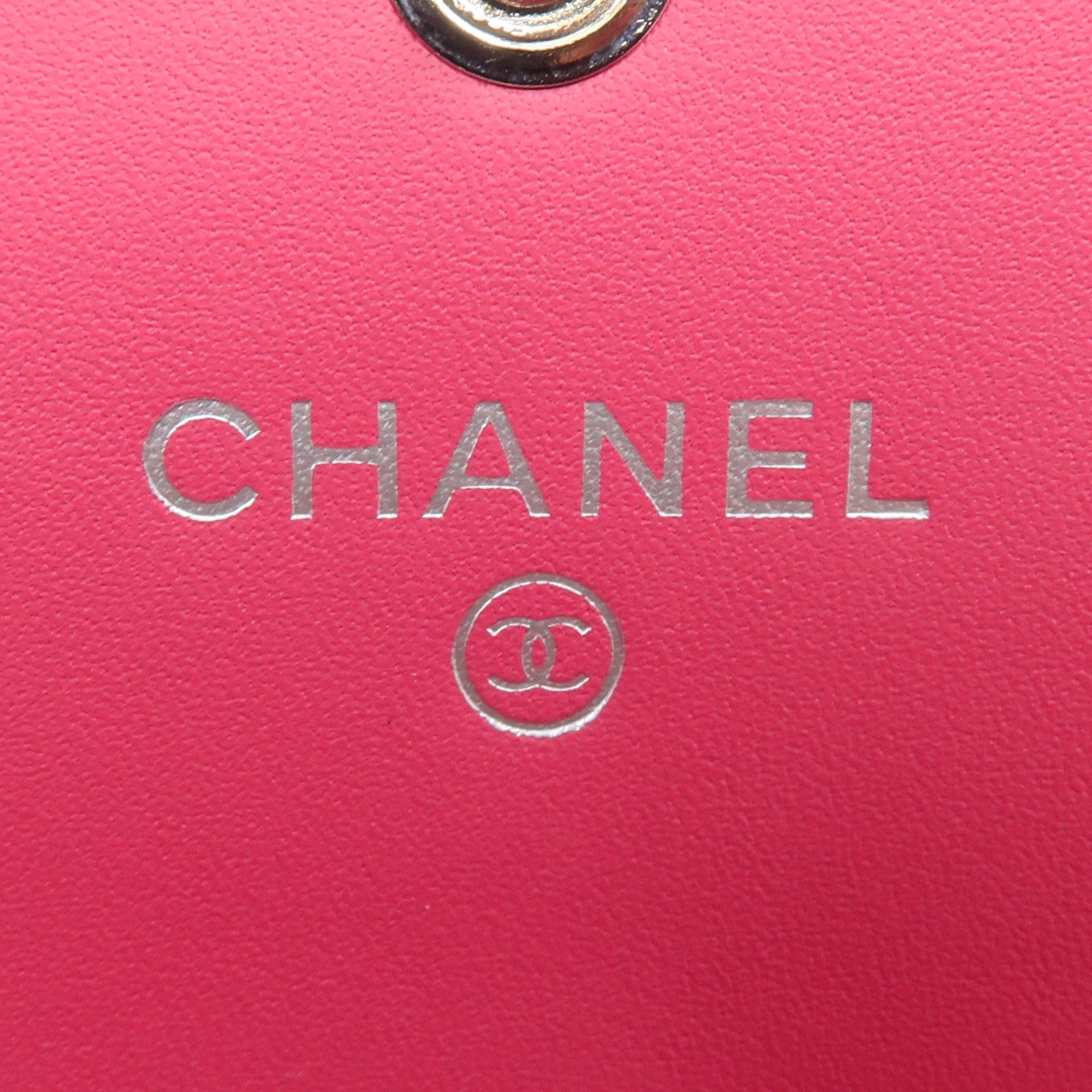 CHANEL 【激減優惠】漆皮皮革Long Wallet銀扣長錢包