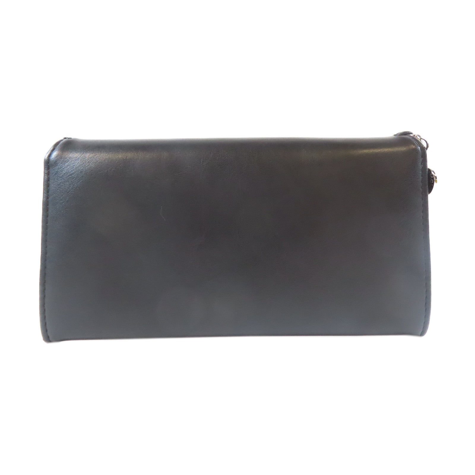 SELECTION 【激減優惠】牛皮皮革Stella Mccartney Long wallet銀扣長錢包黑色