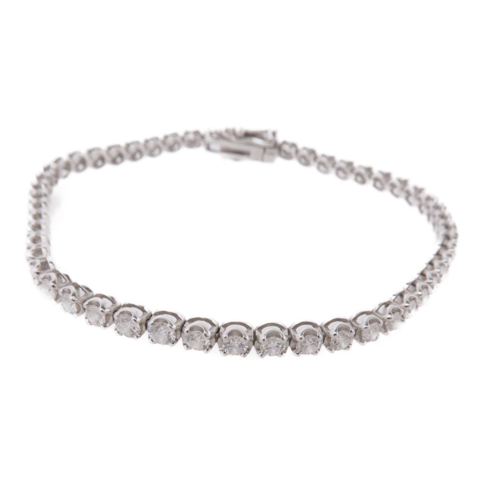 JEWELRY 18K白金Diamond Bracelet鑽石手鏈