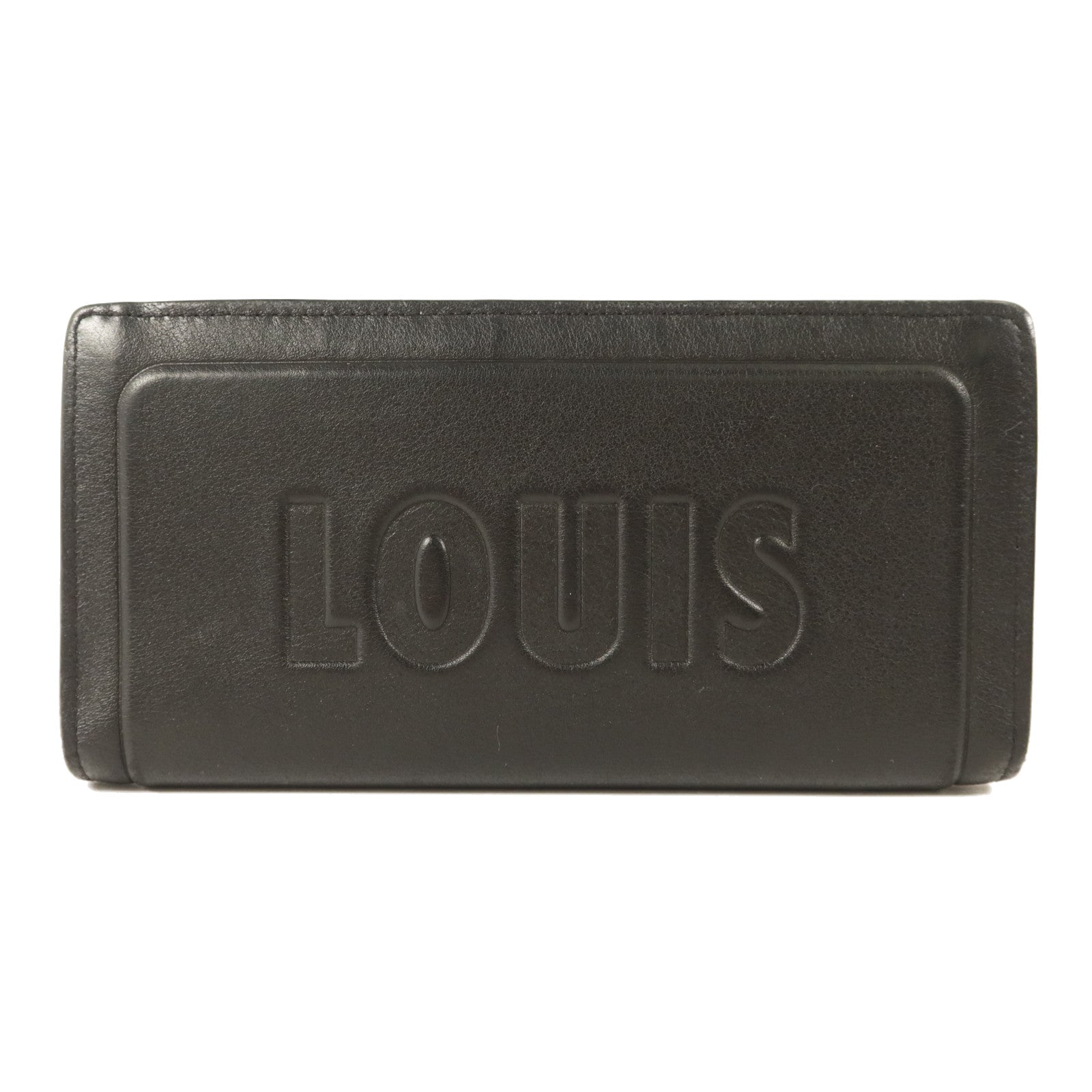 LOUIS VUITTON 牛皮皮革Portefeuille Brazza長錢包