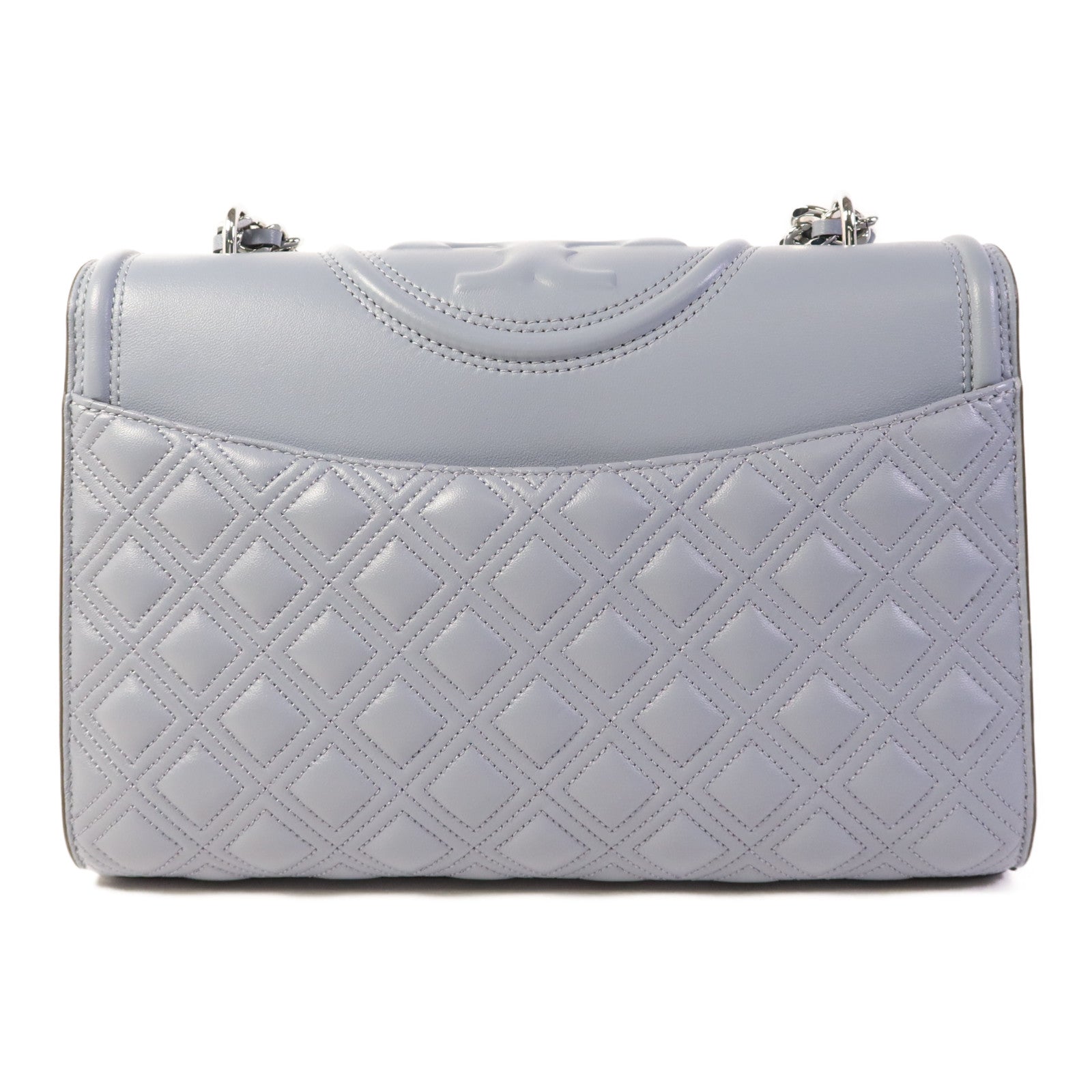 Tory Burch 牛皮皮革Shoulder Bag銀扣肩背袋
