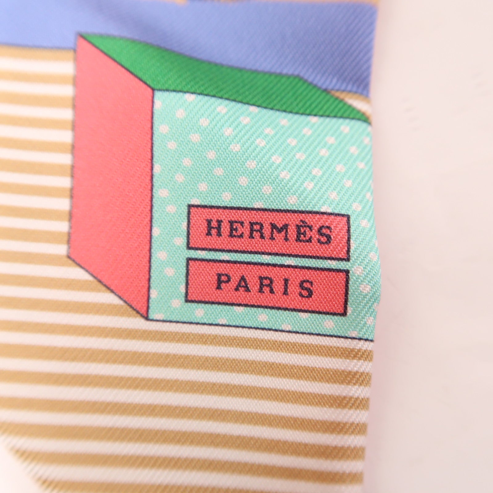 HERMES 絲質Twilly絲巾