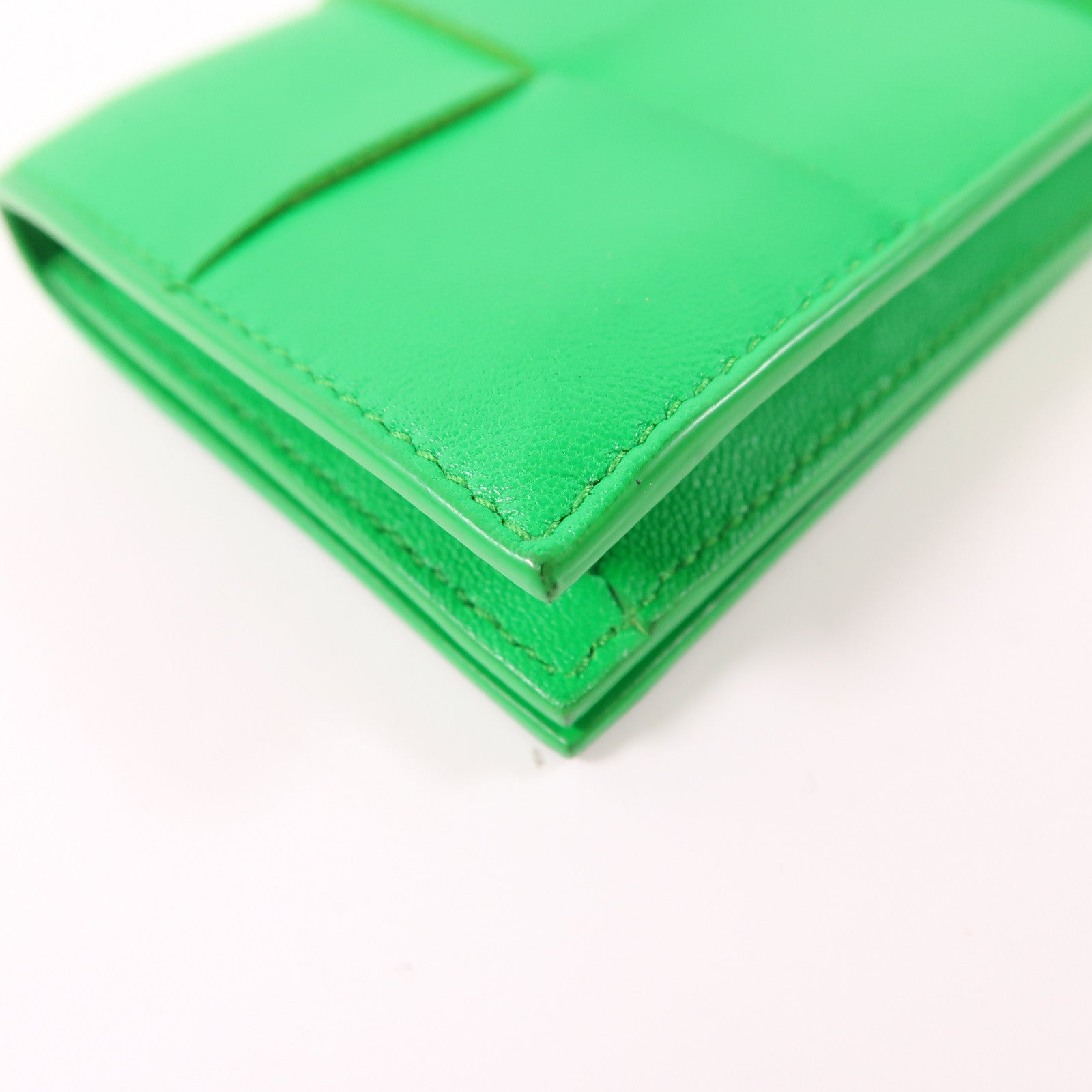 BOTTEGA VENETA 牛皮皮革Card Case金扣卡片套