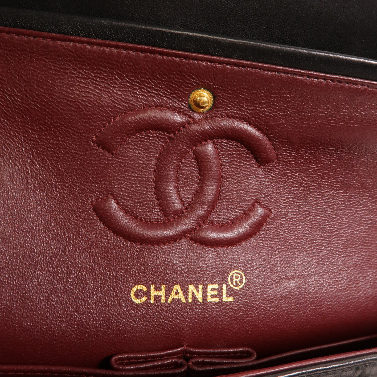 CHANEL 羊皮皮革Vintage Classic 23鏈帶肩背袋