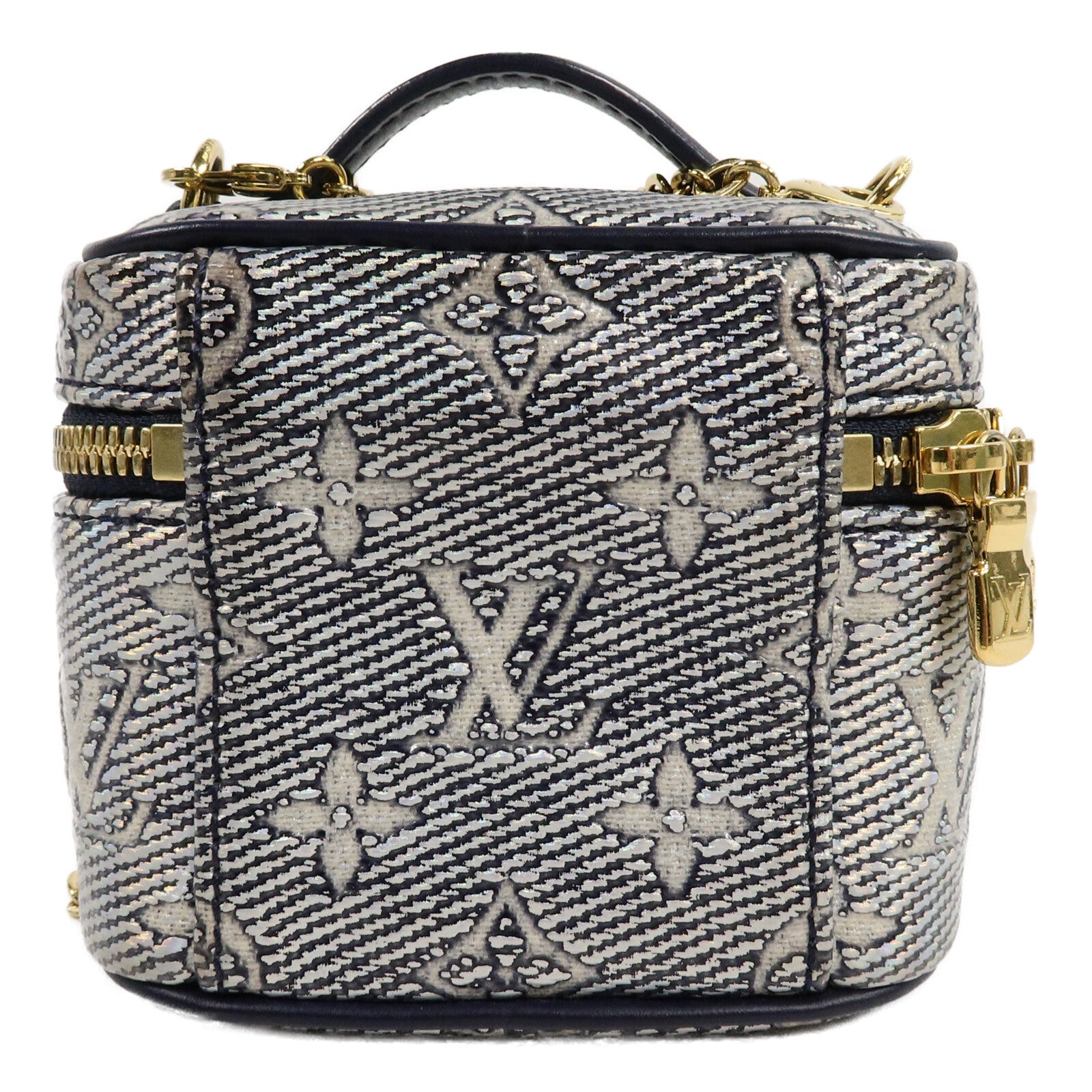 LOUIS VUITTON Monogram Coated Micro Vanity手挽肩背兩用袋