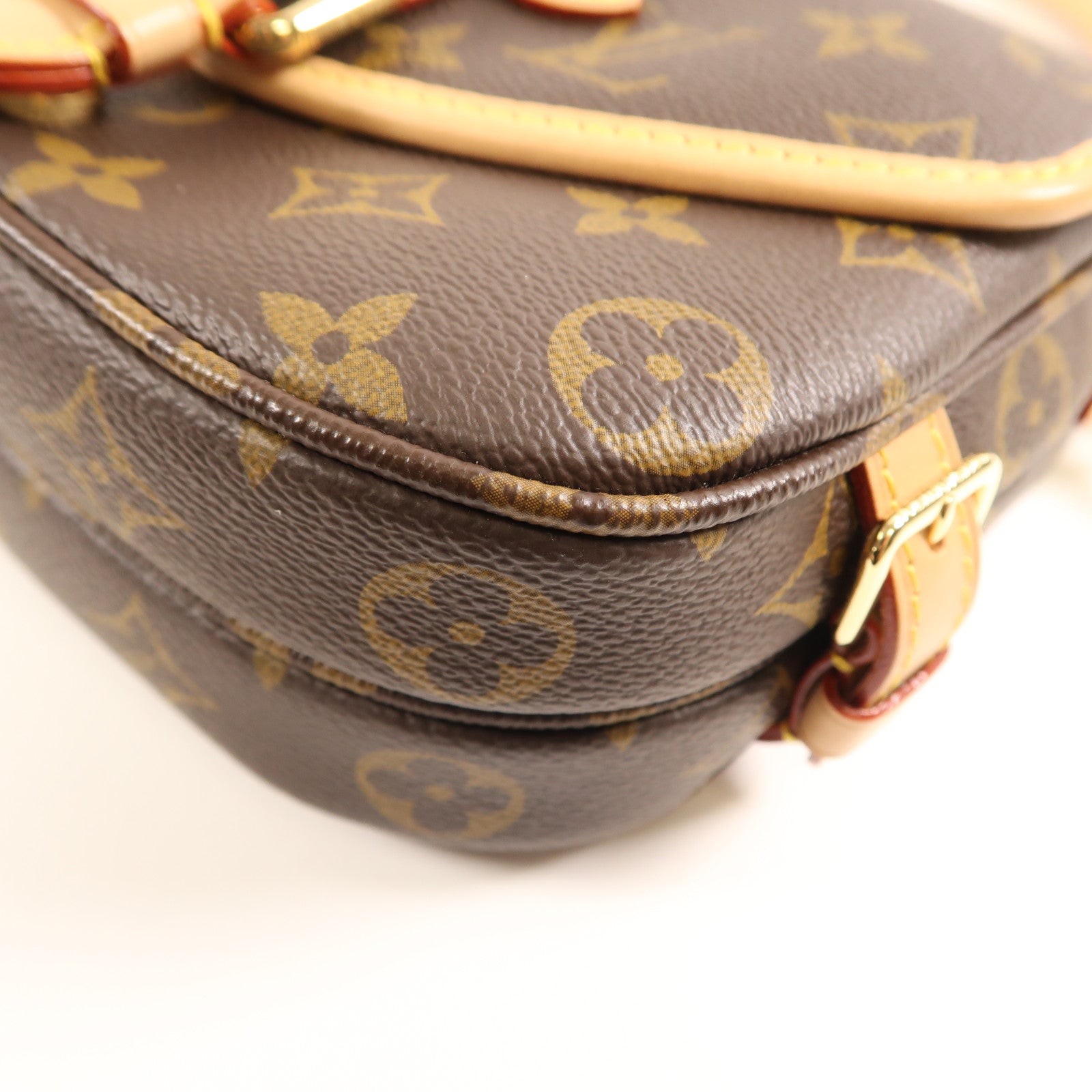LOUIS VUITTON Monogram Saumur BB金扣手挽肩背兩用袋