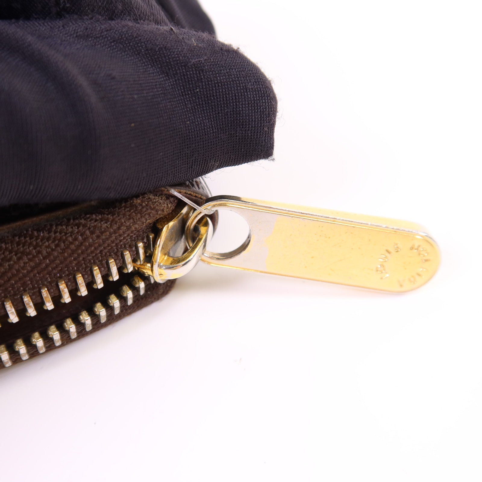 LOUIS VUITTON Monogram Zipper Long Wallet金扣長錢包M60017