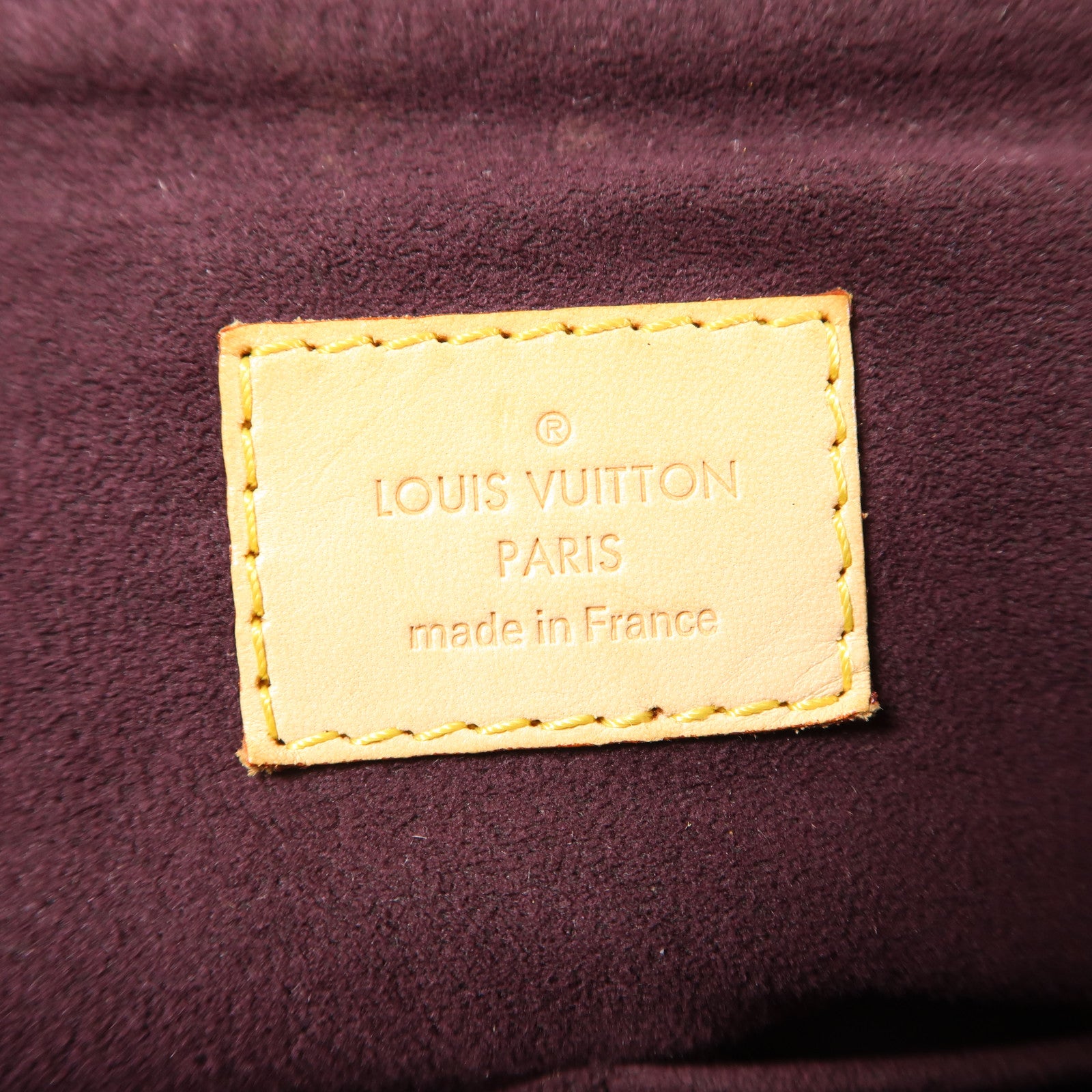 LOUIS VUITTON Monogram Pallas金扣手挽肩背兩用袋