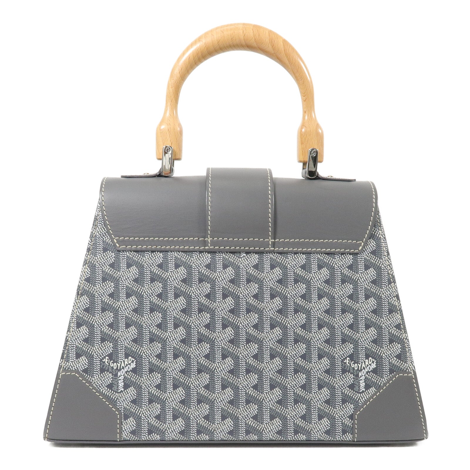 GOYARD 塗層帆布Saigon Structure PM手挽肩背兩用袋