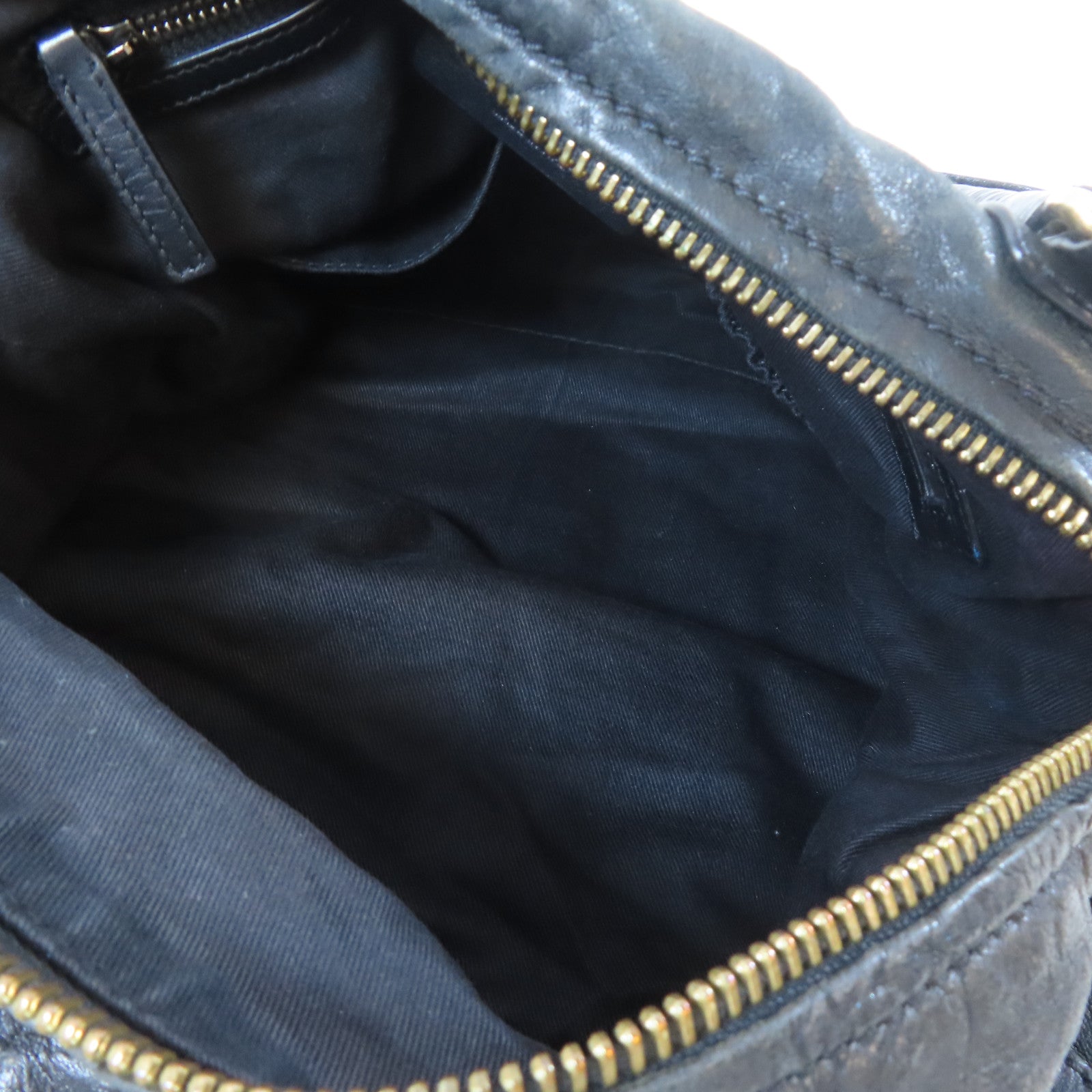 GIVENCHY 皮革Pandora Large Bag金扣手挽肩背兩用袋黑色